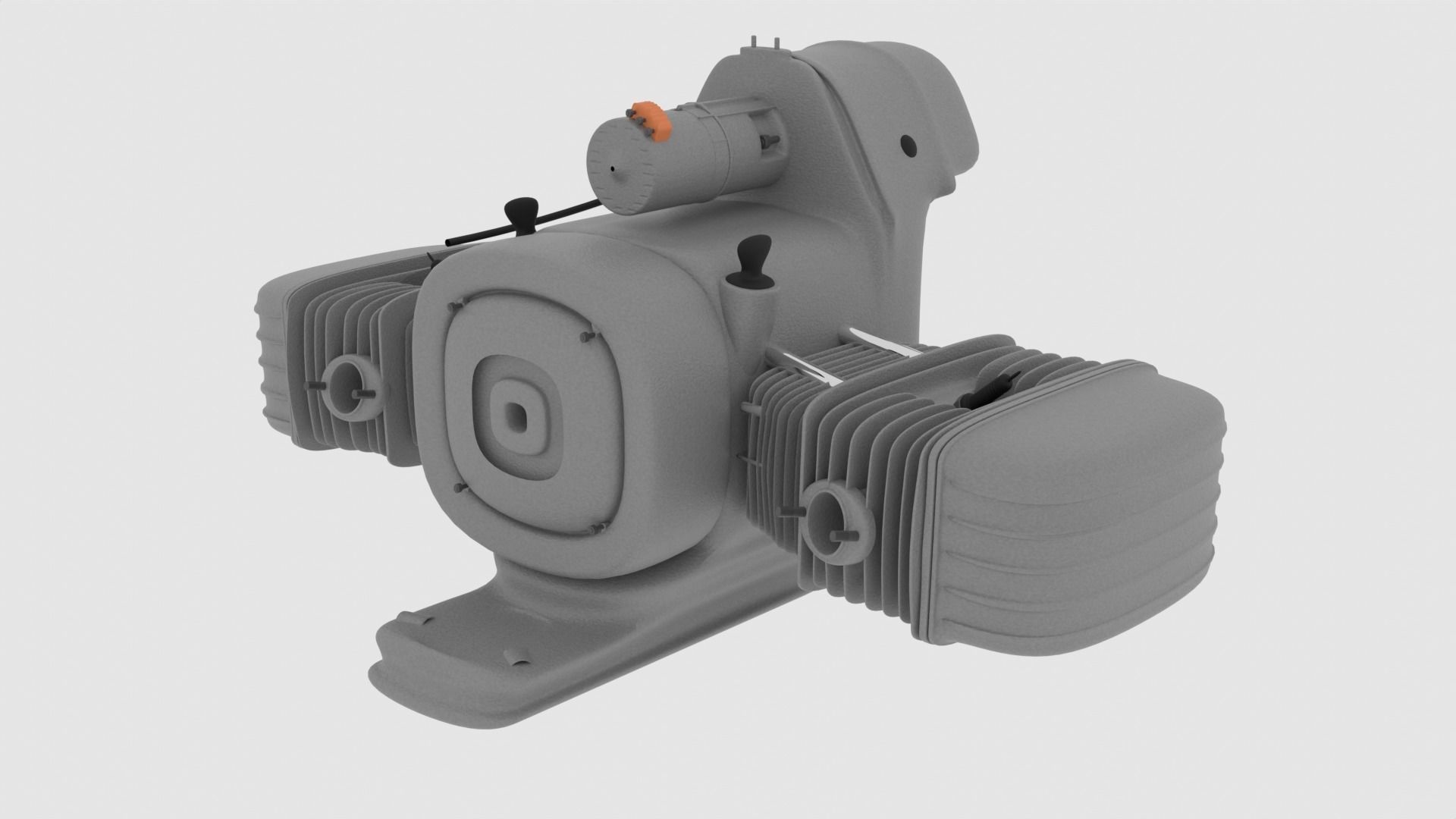 Motorcycle 3D model_8