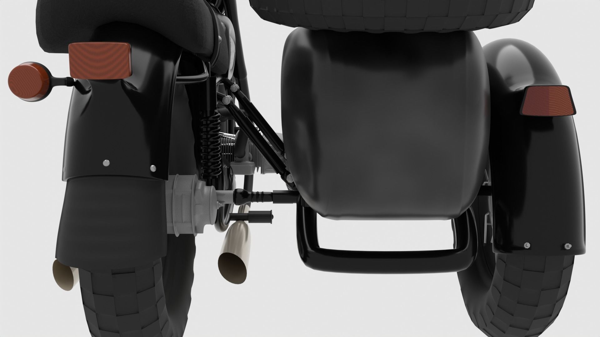 Motorcycle 3D model_4