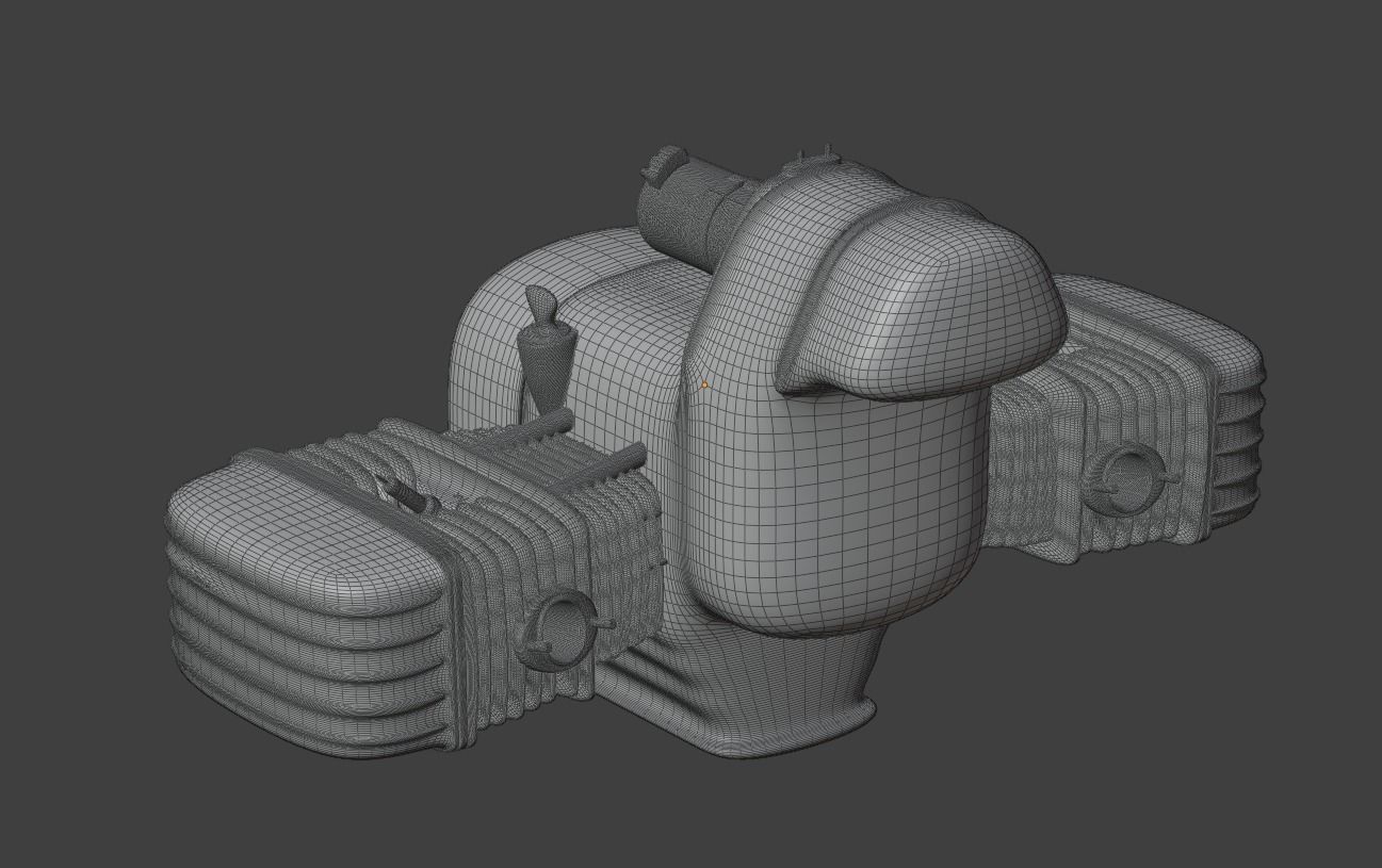 Motorcycle 3D model_12