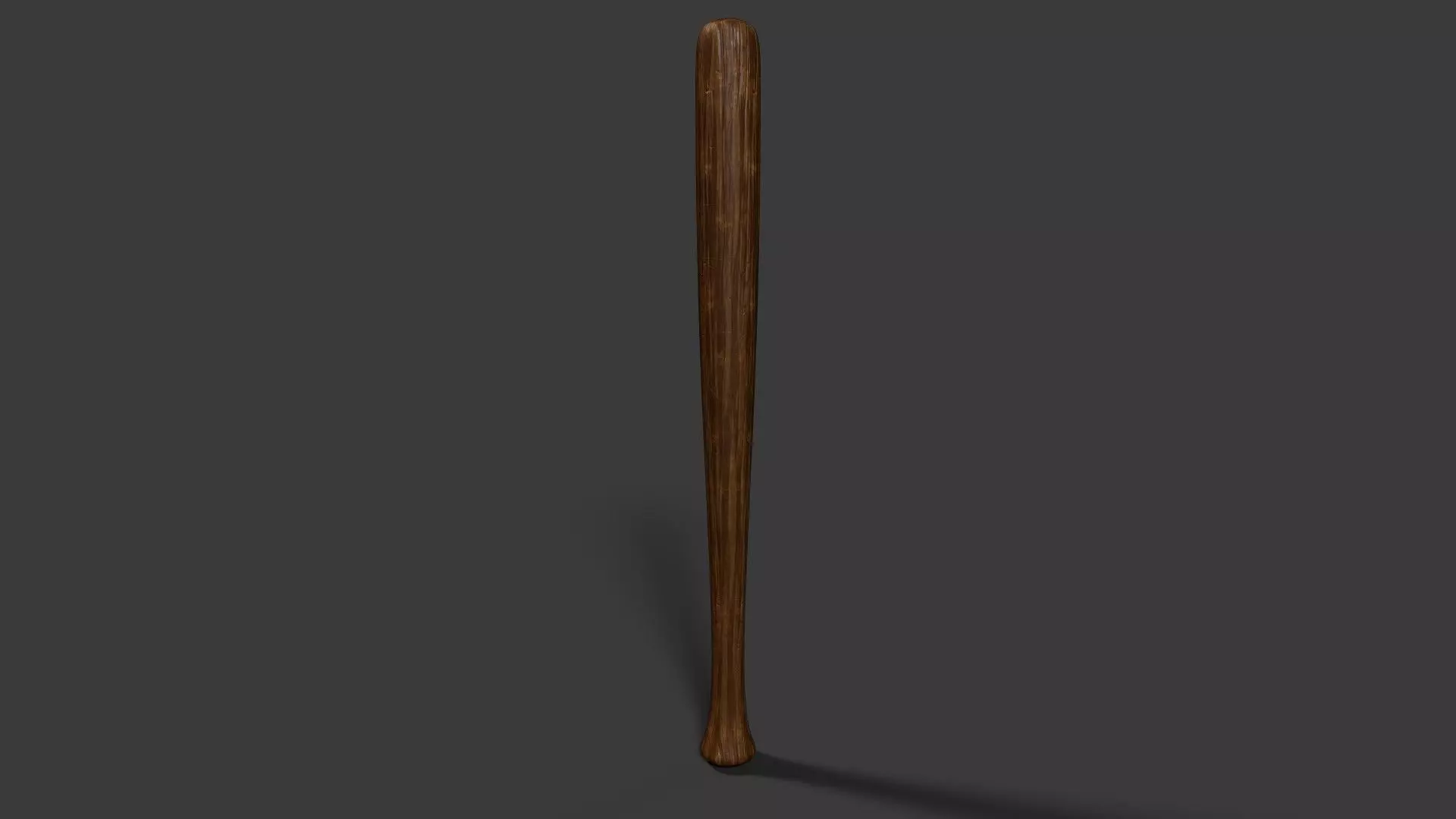 Stylized Baseball Bat Free 3D model_0