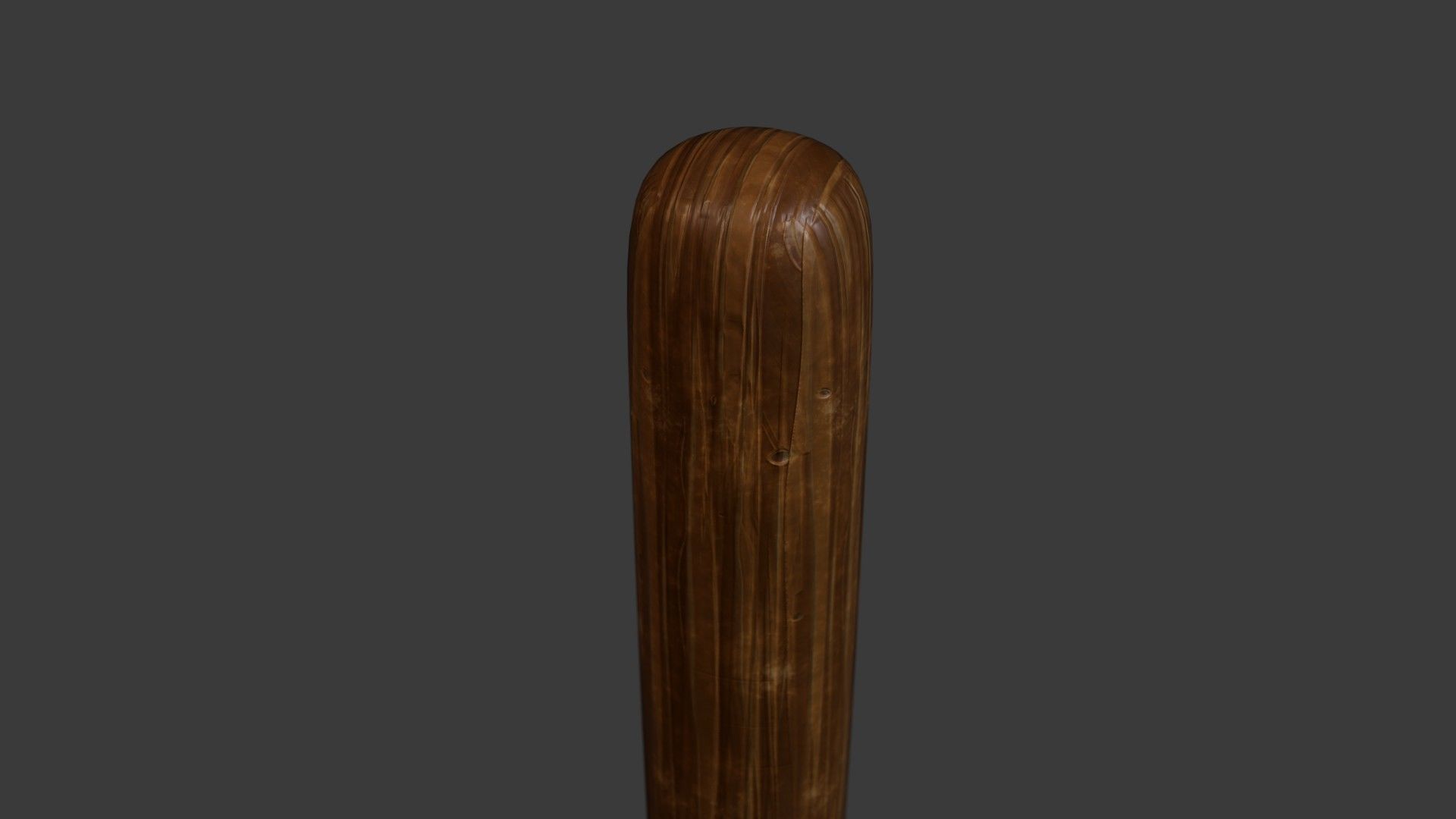 Stylized Baseball Bat Free 3D model_1
