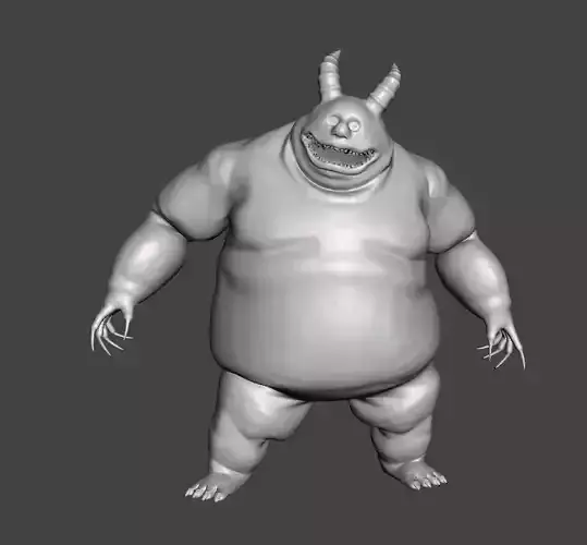 Red Demon 3D Model