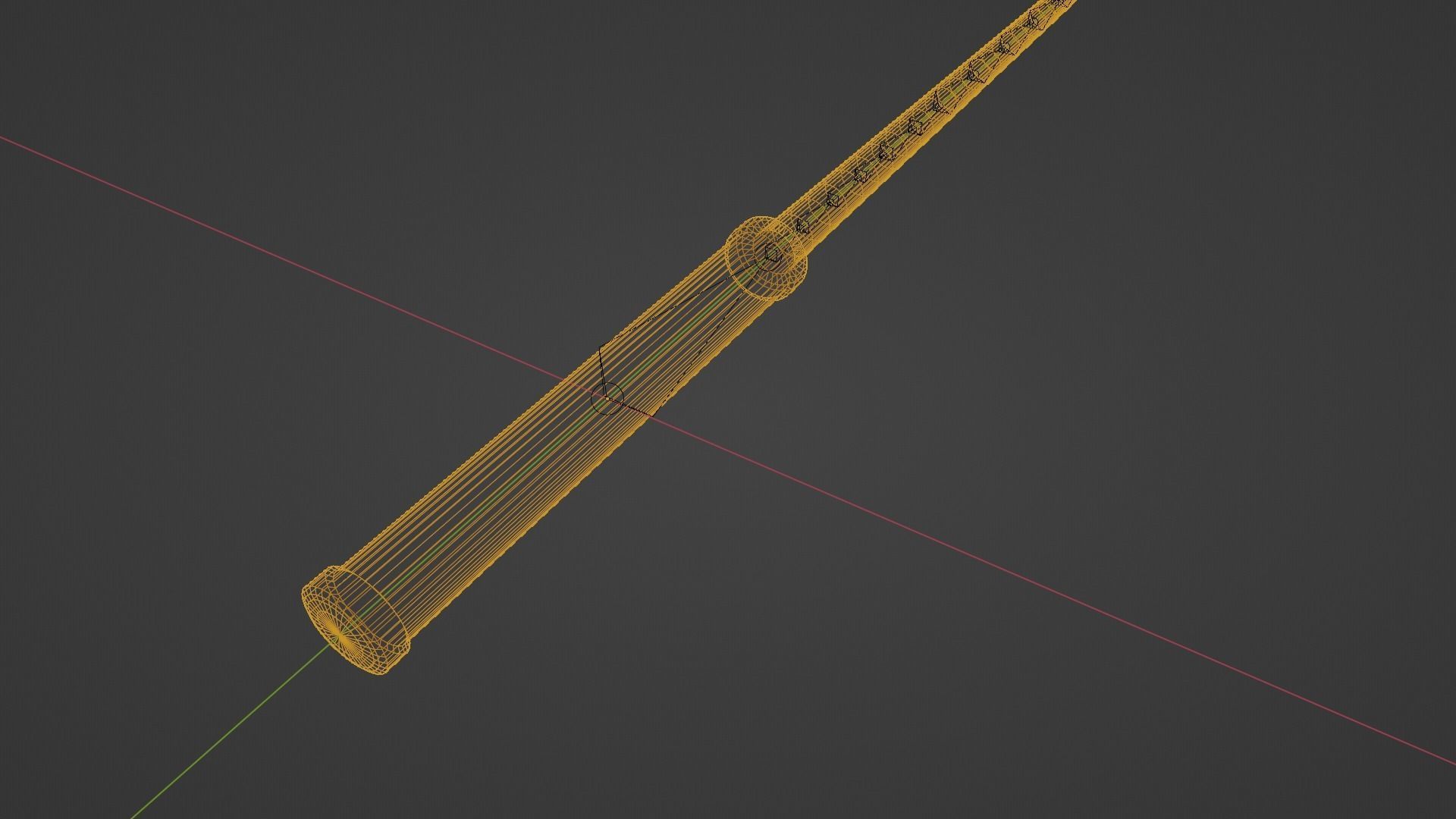 BDSM Whip Low-poly 3D model_6