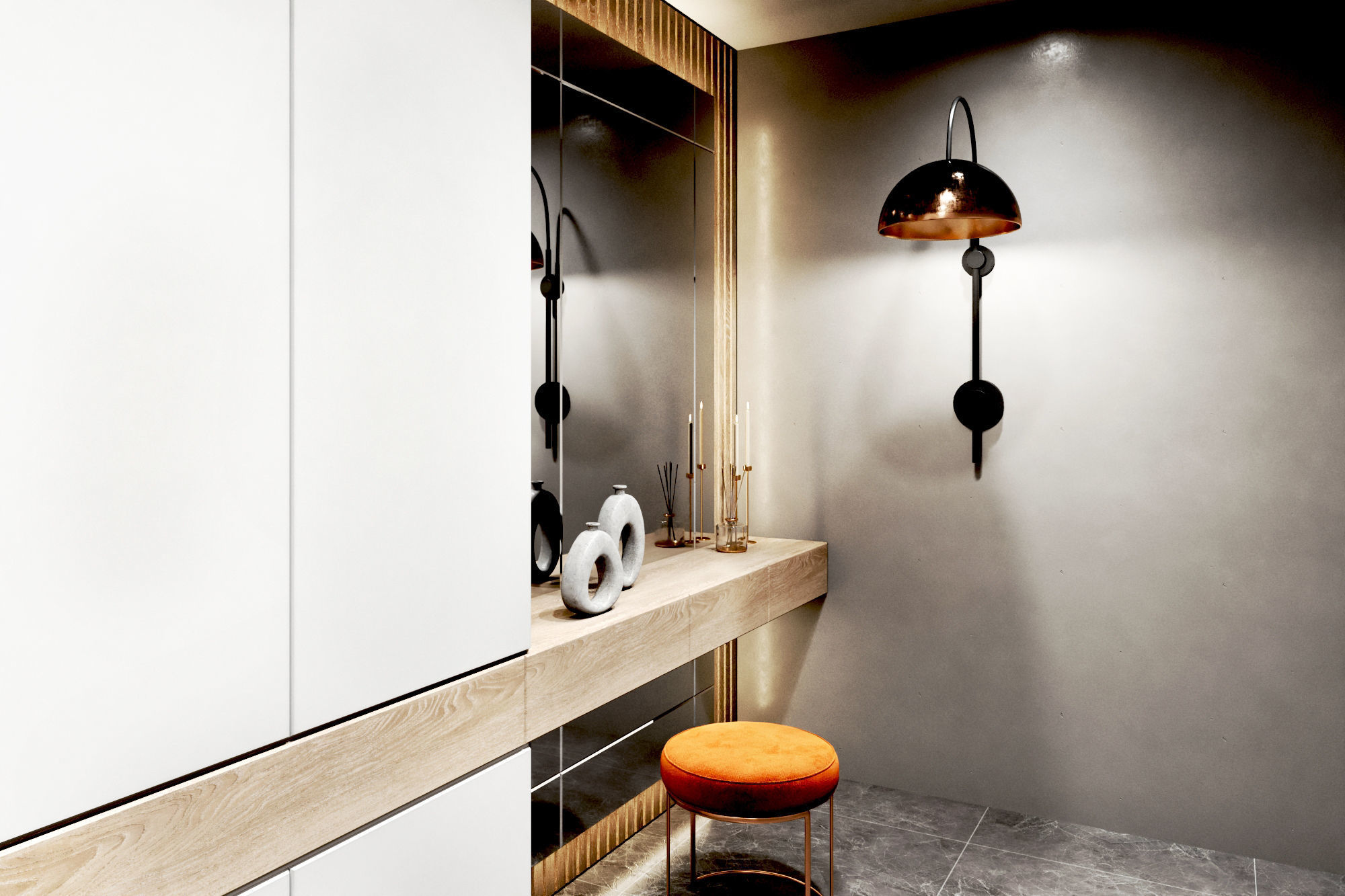 home Apartment  Interior Design Low-poly 3D model_20