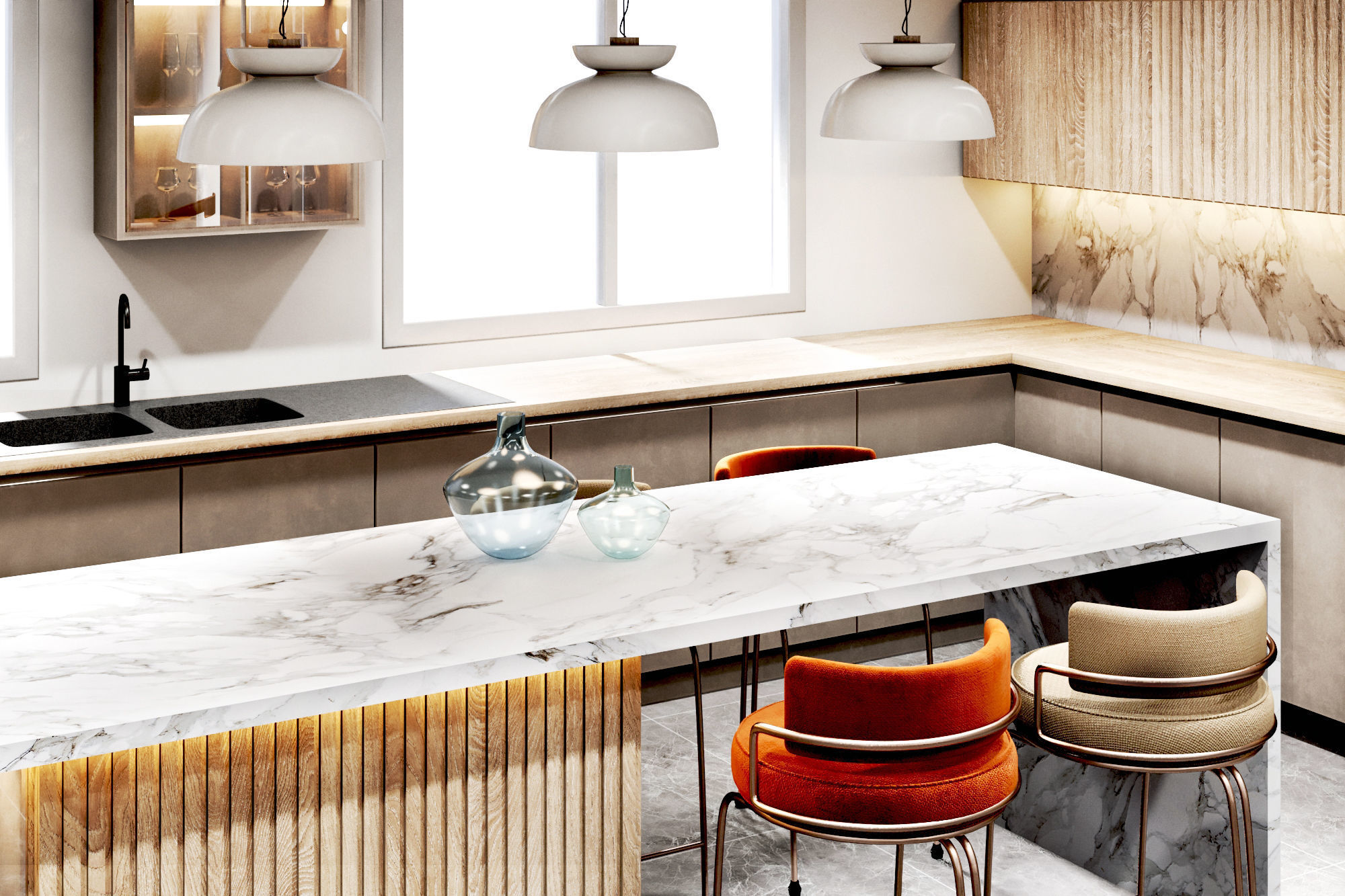 home Apartment  Interior Design Low-poly 3D model_16