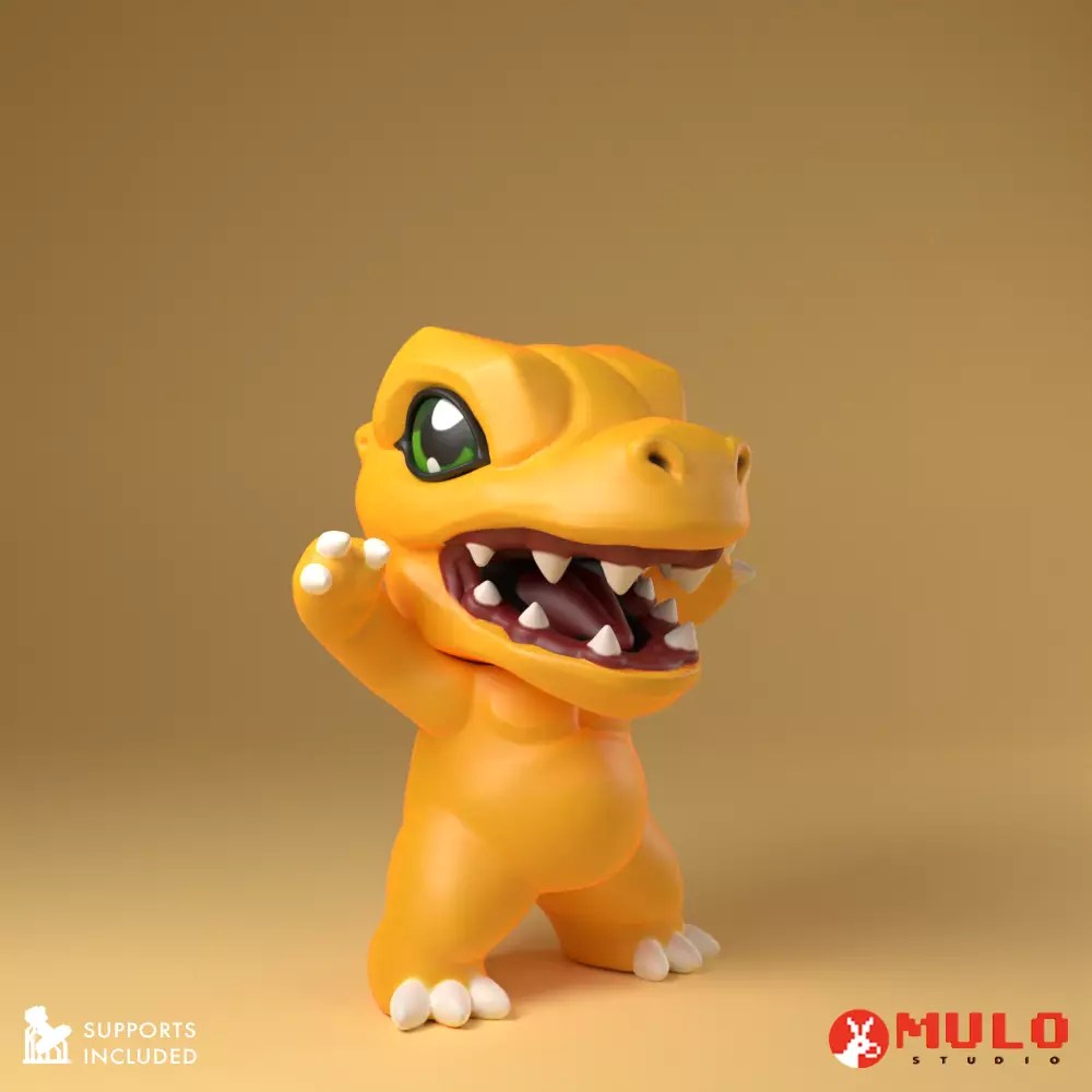 Chibi Agumon 3D print model