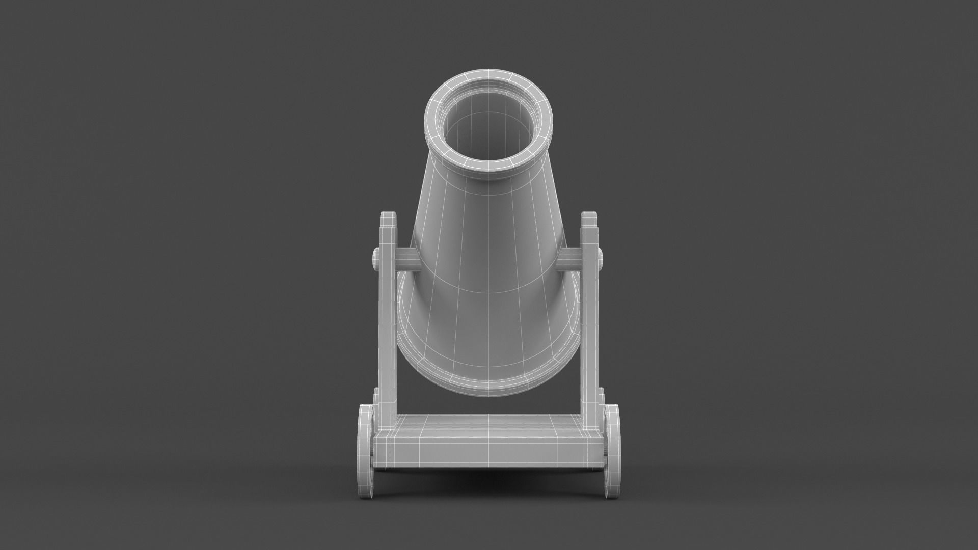 Circus Cannon 3D model_11