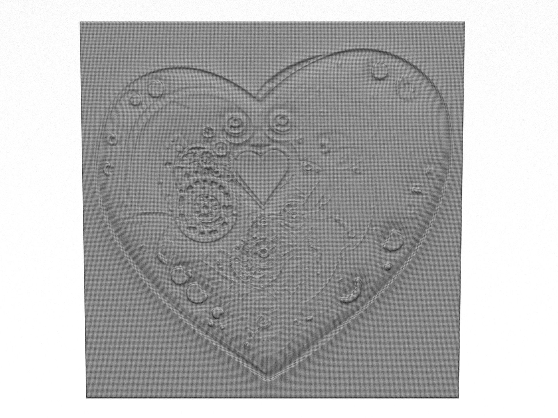 Decorative panel 49 3D model_3