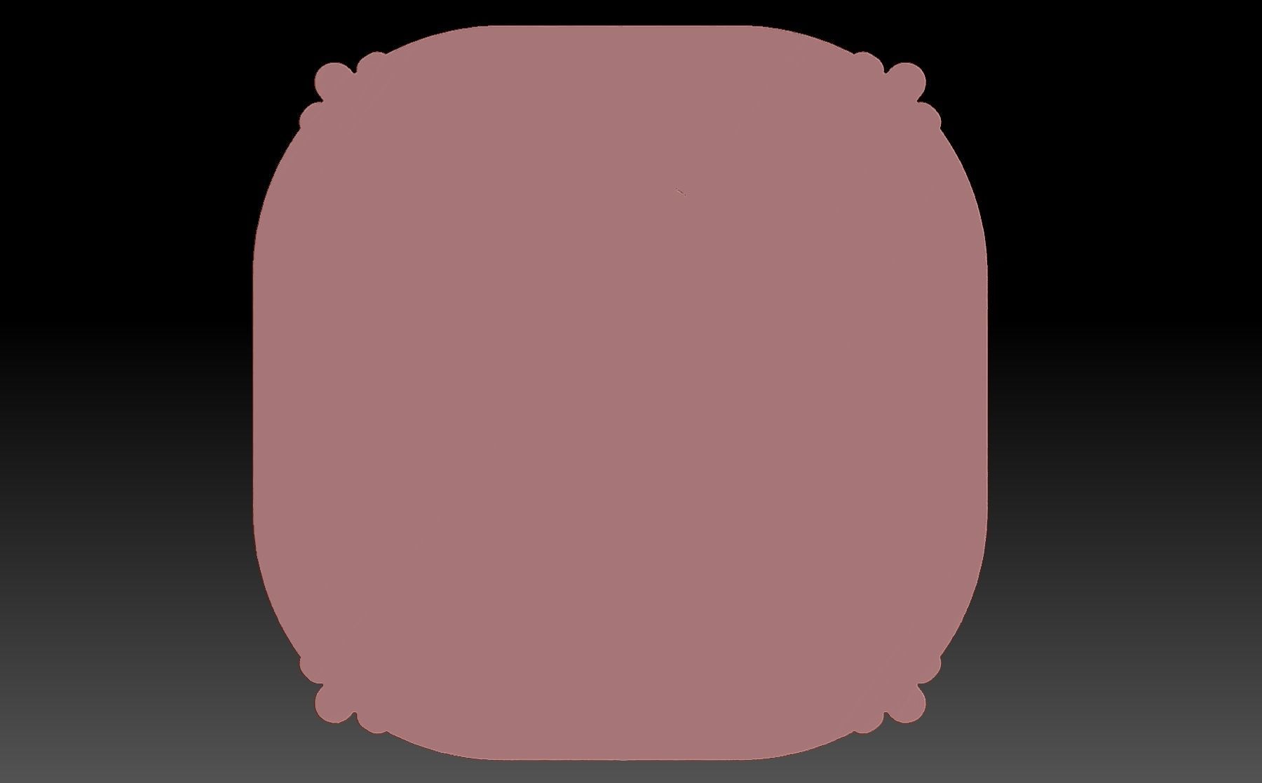 A child with apples 3D print model_2