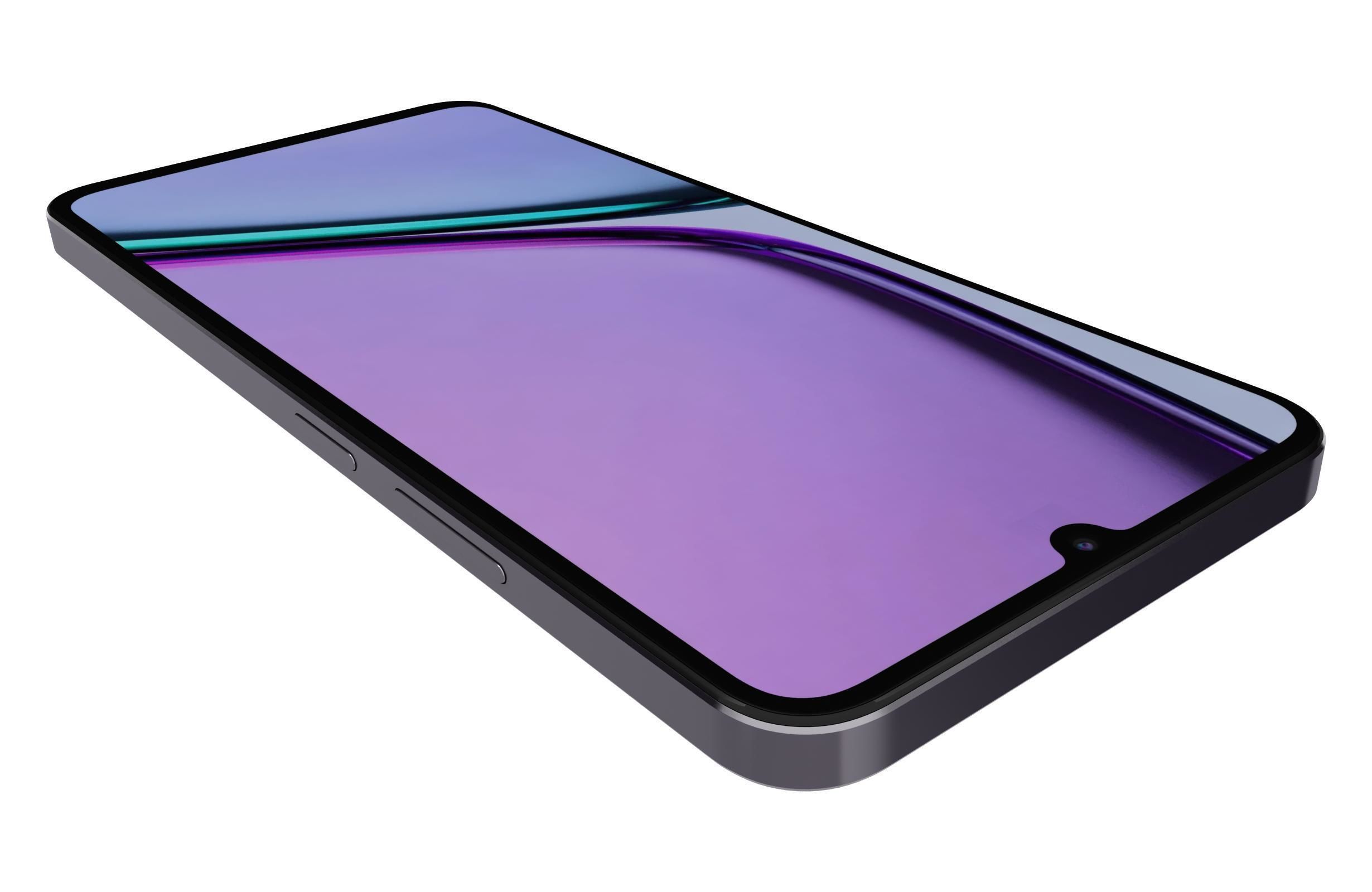 Realme C61 Marble Black  India  3D model_12