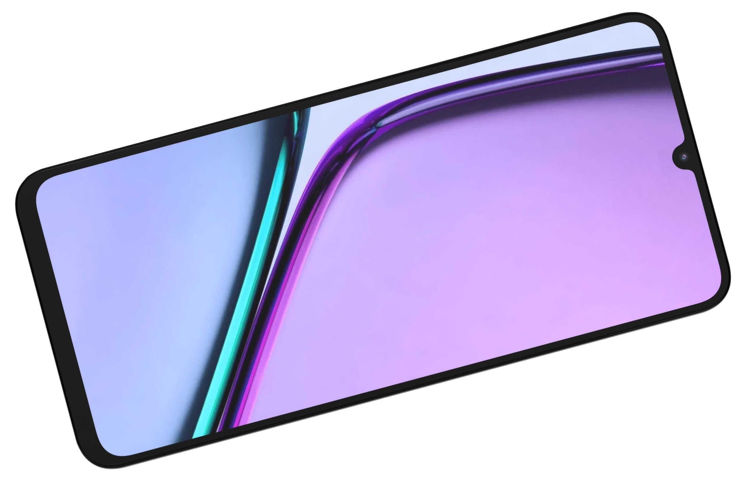 Realme C61 Marble Black  India  3D model_9