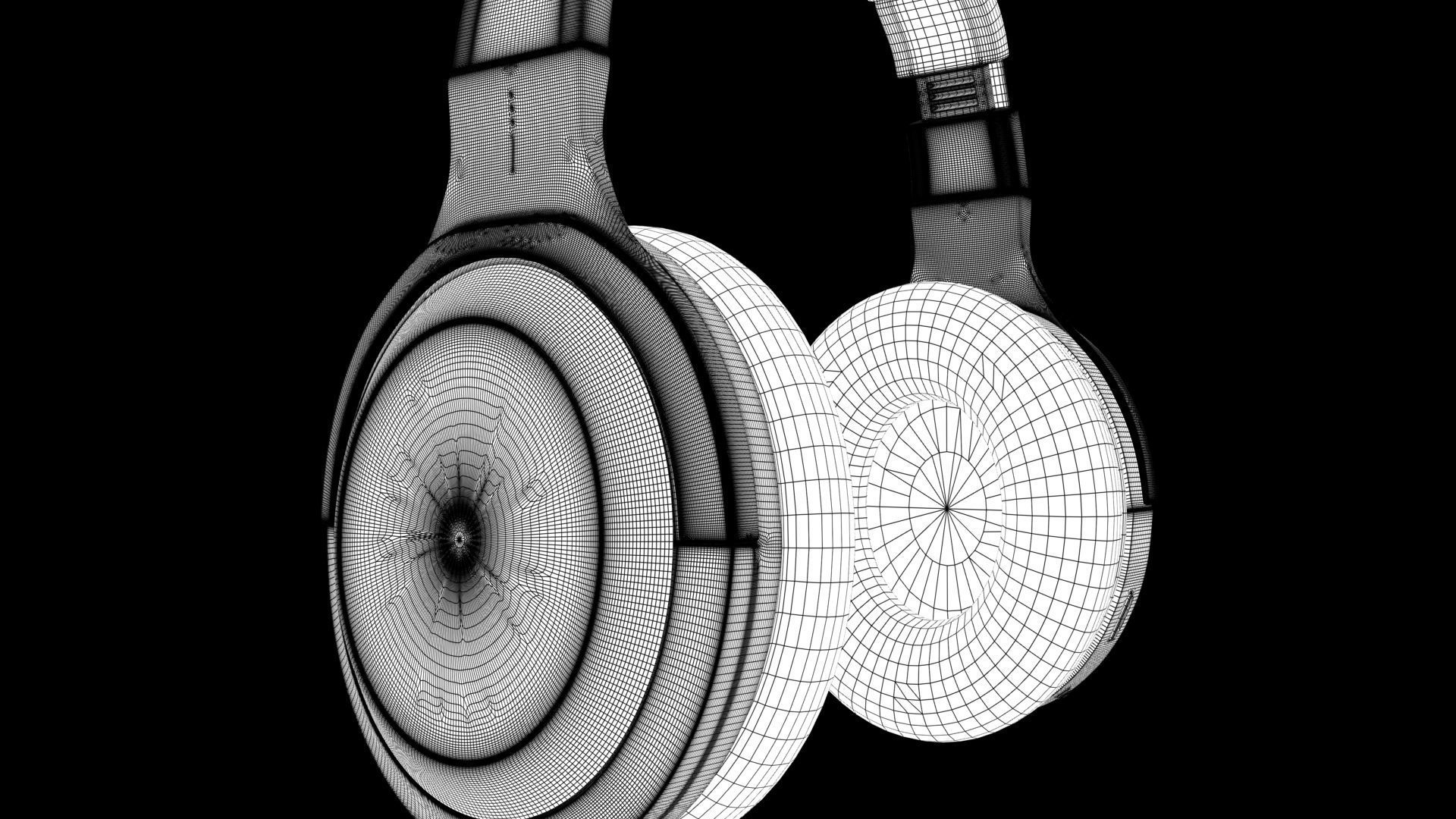 Headphone 3D model_8