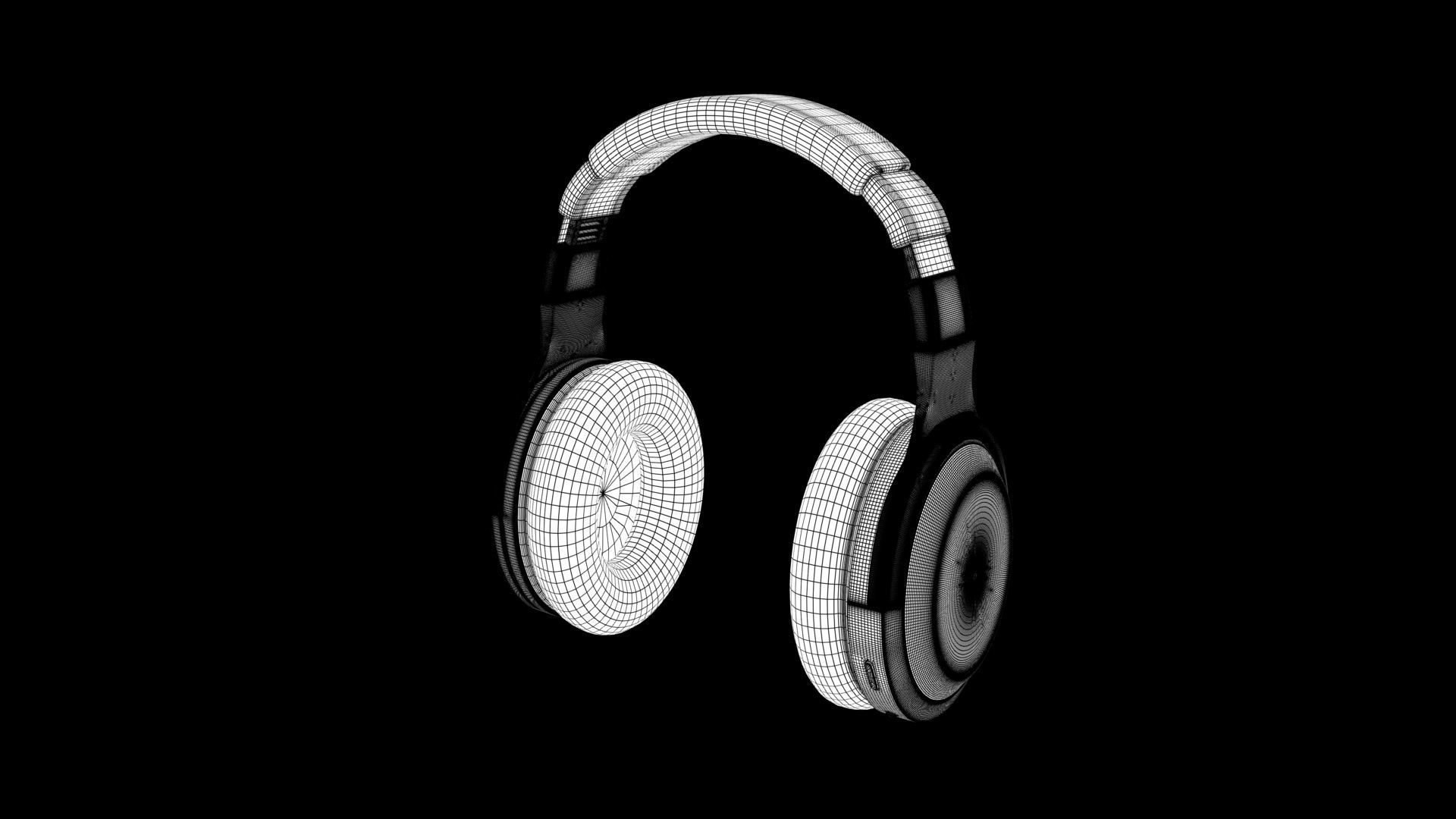 Headphone 3D model_7