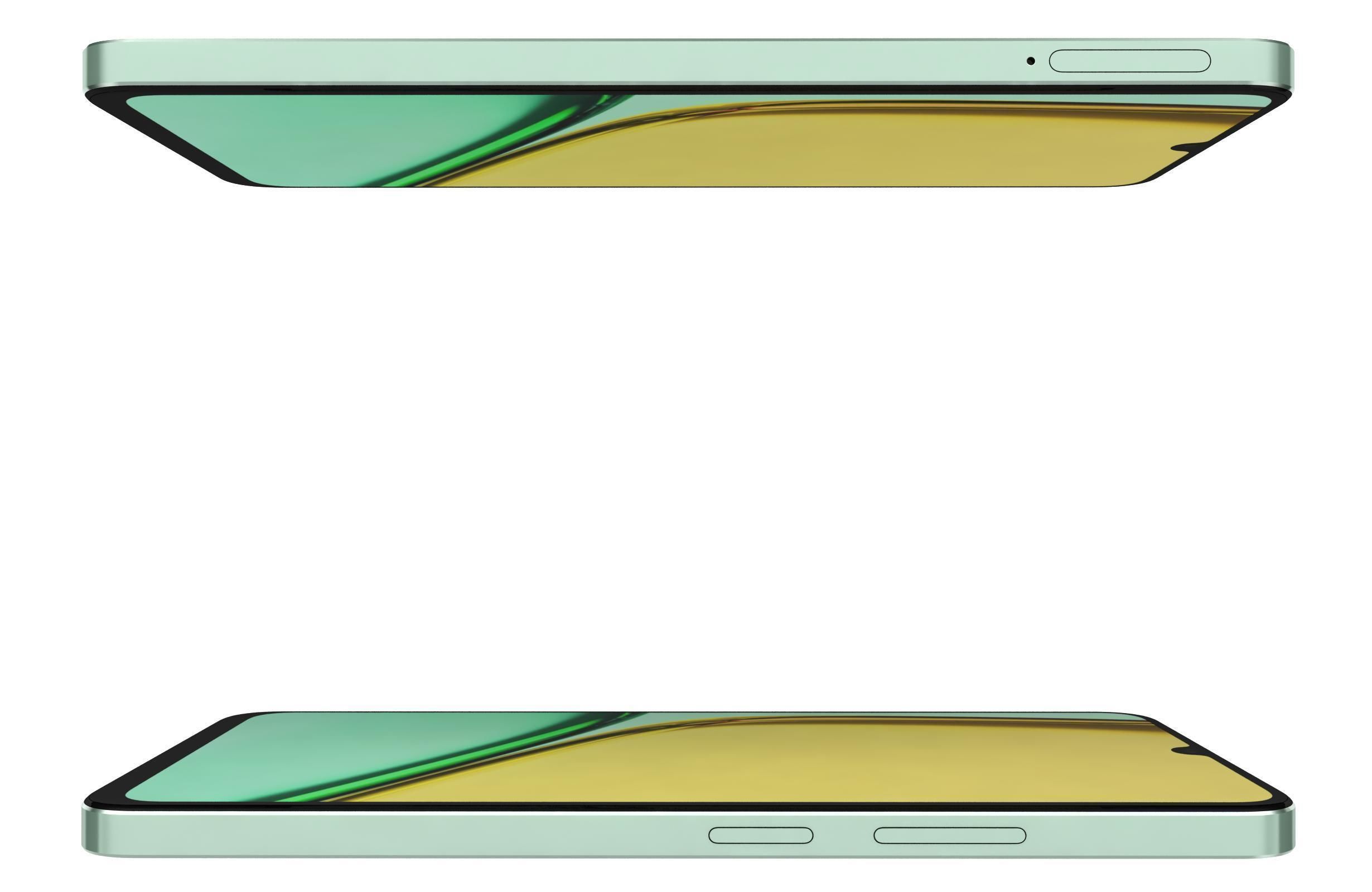 Realme C61 Marble Black and Safari Green  India 3D model_10