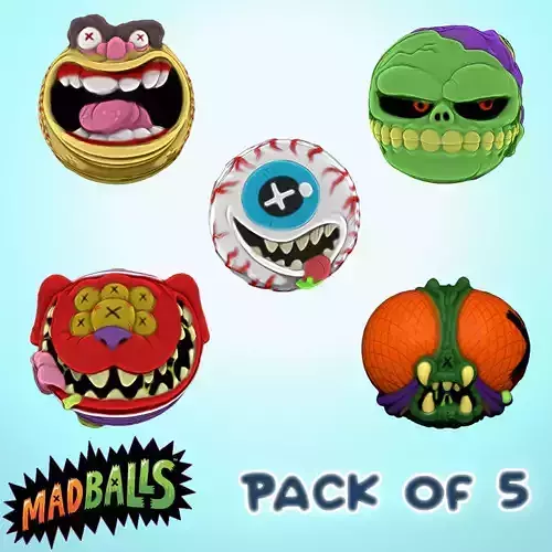 MADBALLS - PACK OF 5