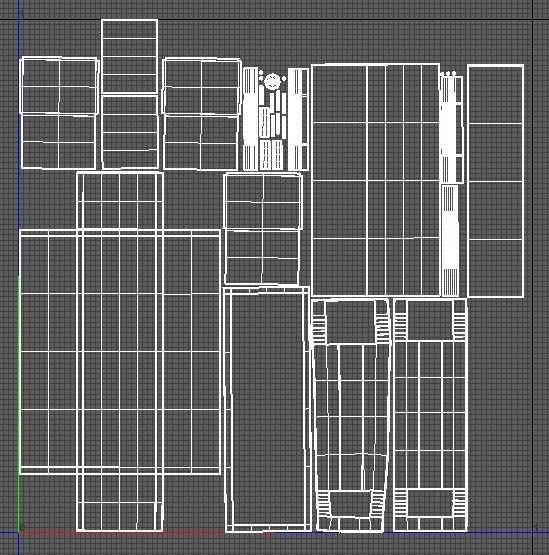 Locker Low-poly 3D model_5
