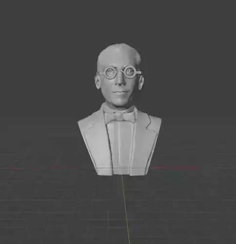 Le Corbusier 3D print model