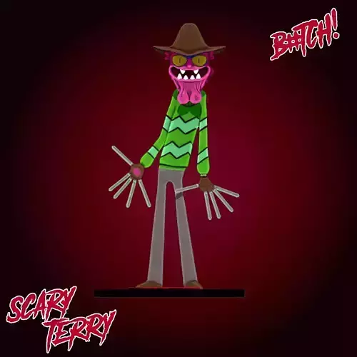 SCARY TERRY - RICK AND MORTY 3D print model