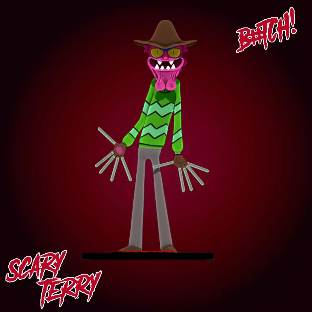 SCARY TERRY - RICK AND MORTY 3D print model