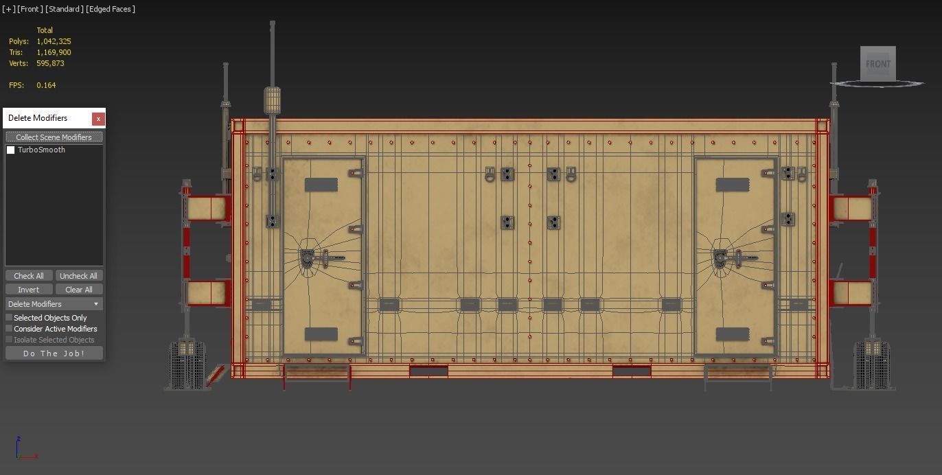 UAV Ground Control Station Container 3D model_3
