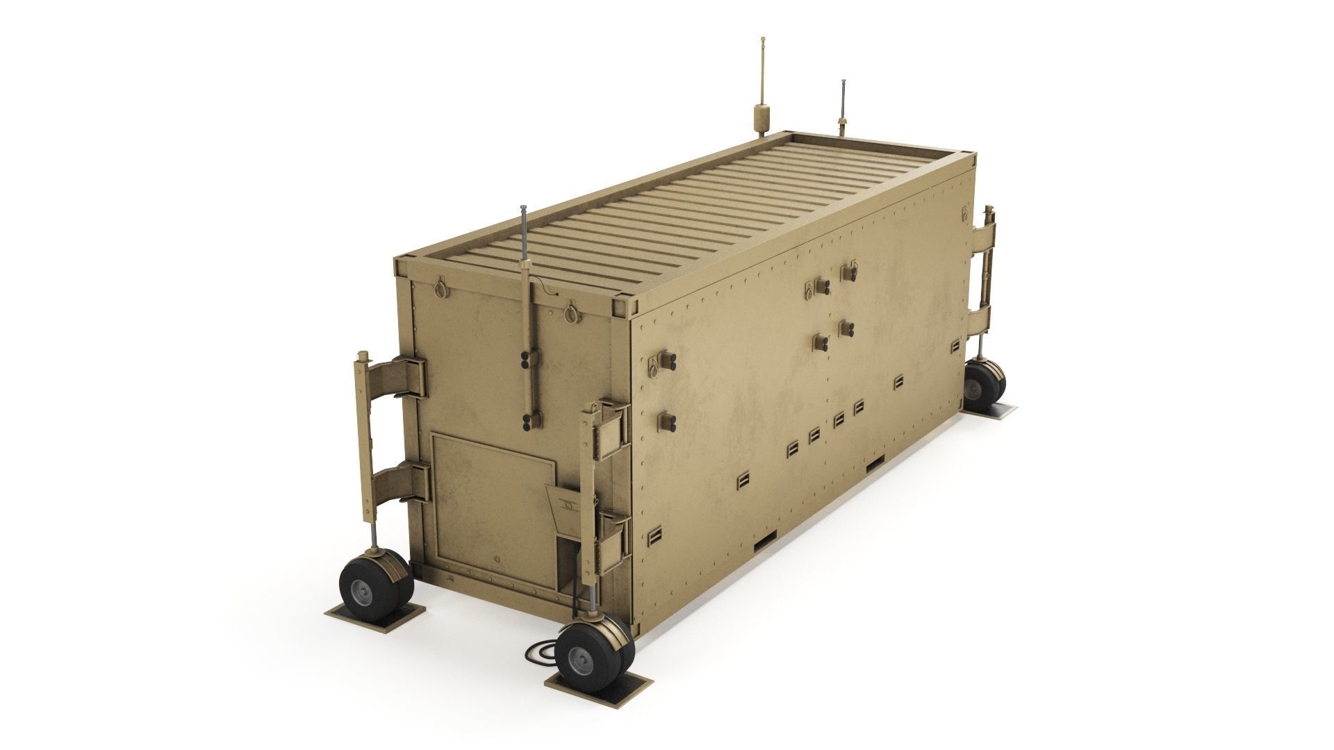 UAV Ground Control Station Container 3D model_7
