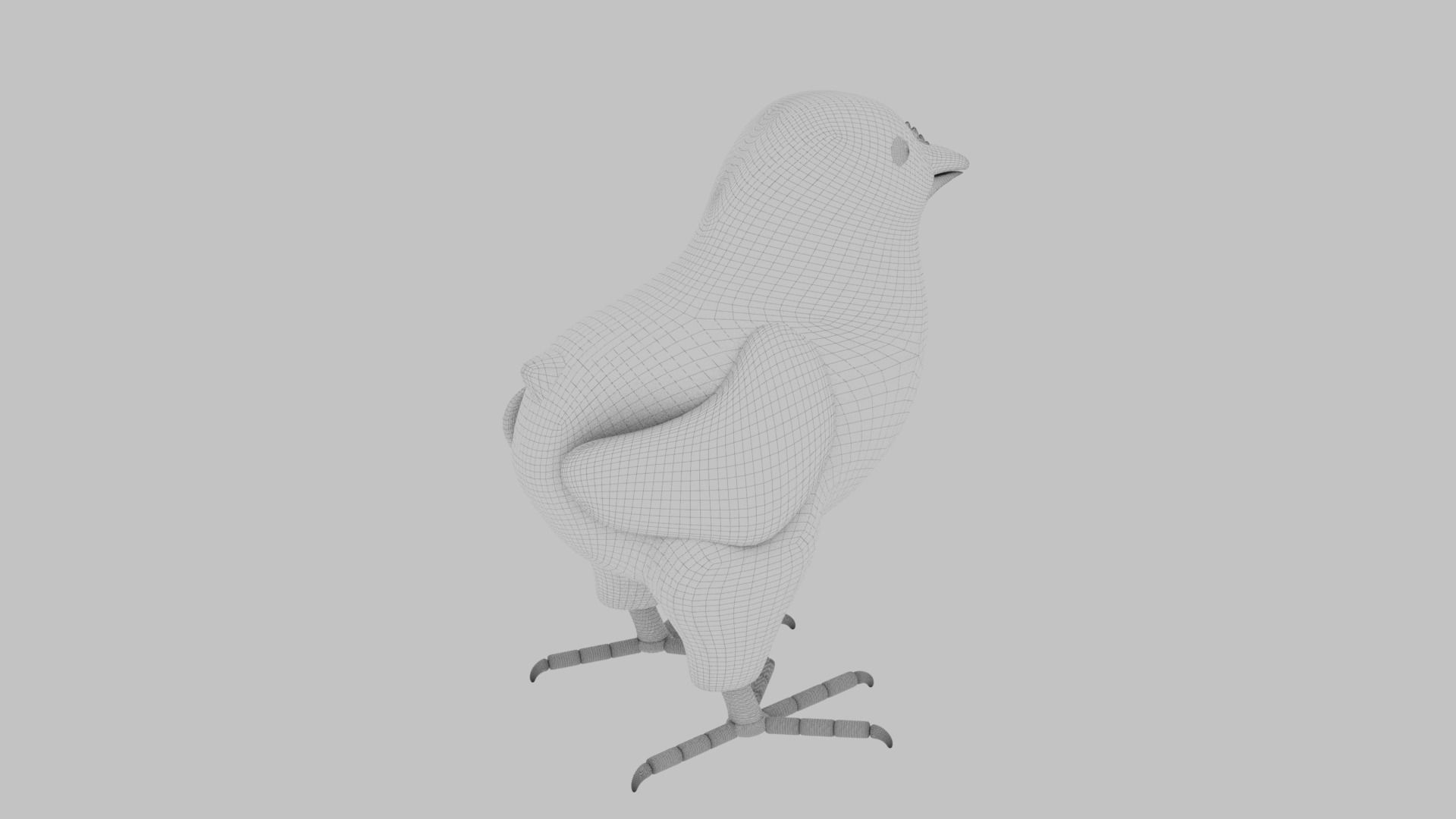Chicken Model Free 3D model_3