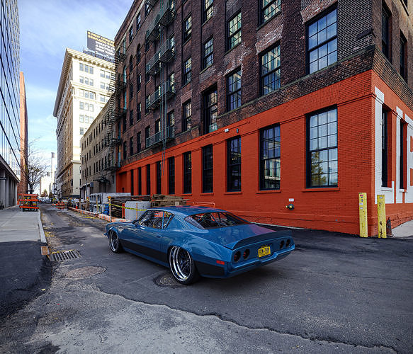 Chevrolet Camaro 1970 ProTouring - 3D Model 3D model