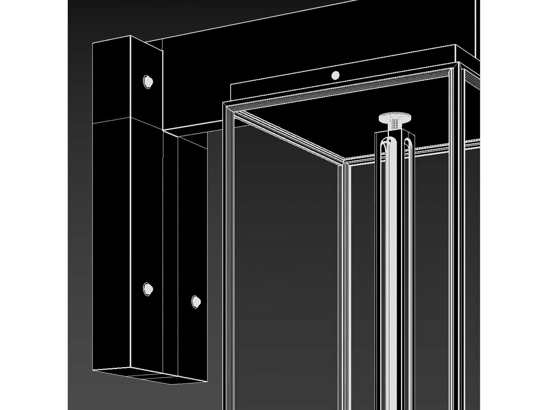 Tekna Ilford Wall On Bracket 900  3D model_8