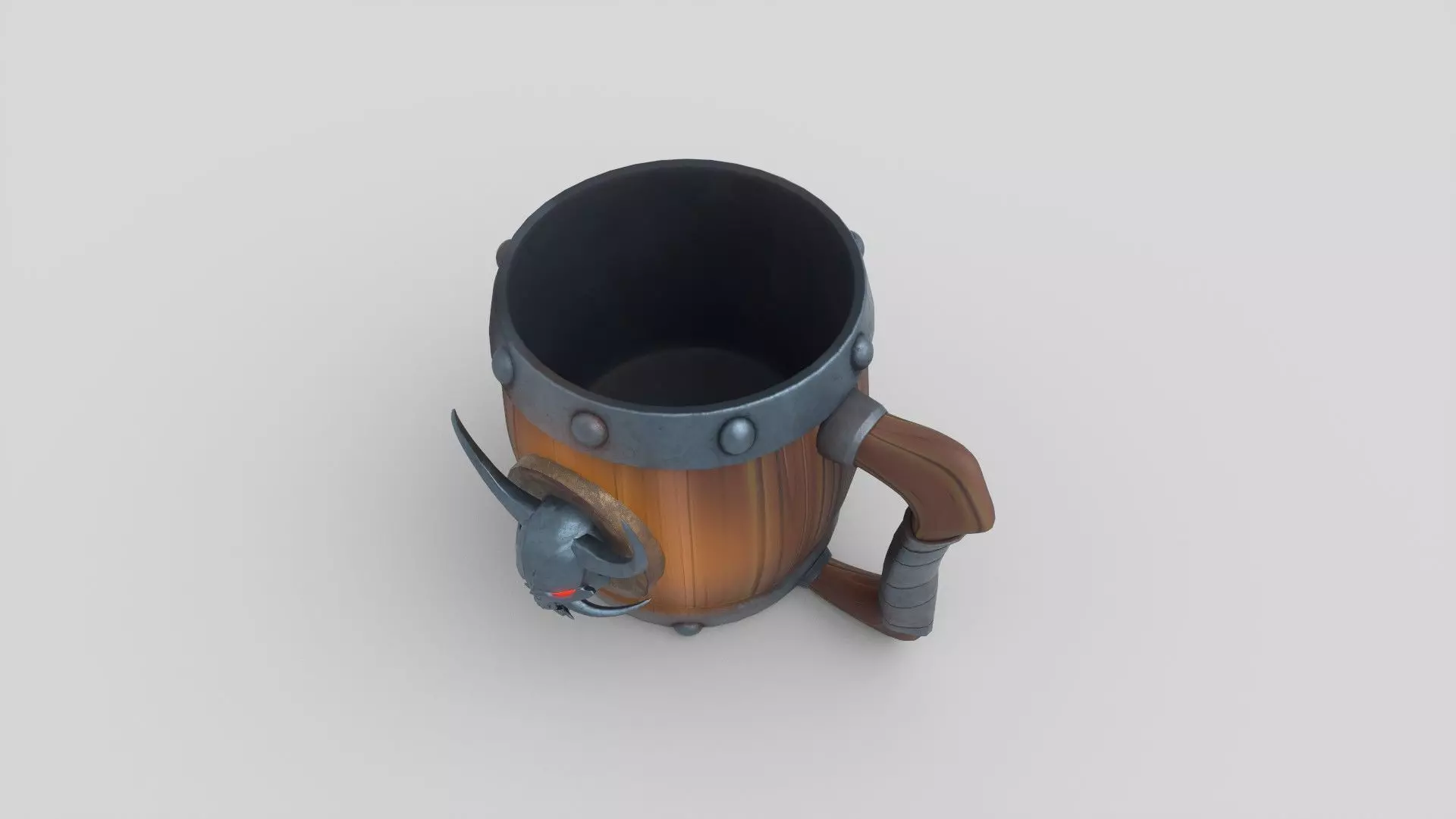 stylized mug 3D model