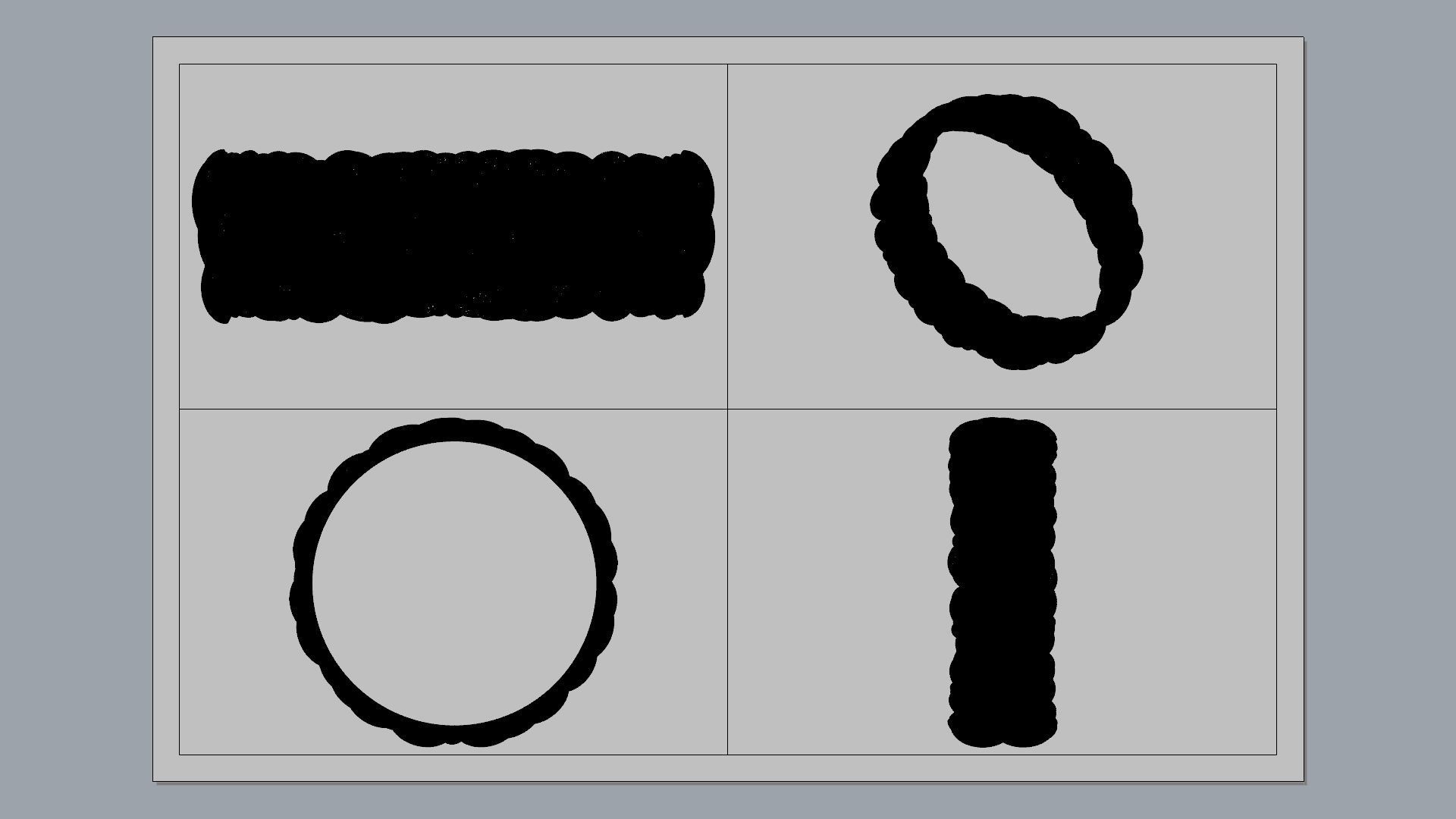 Bubble Ring 3D print model_13