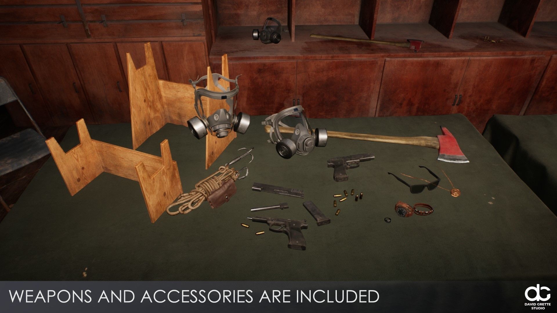 Adventure Character Thomas from Pack 1 Low-poly 3D model_22