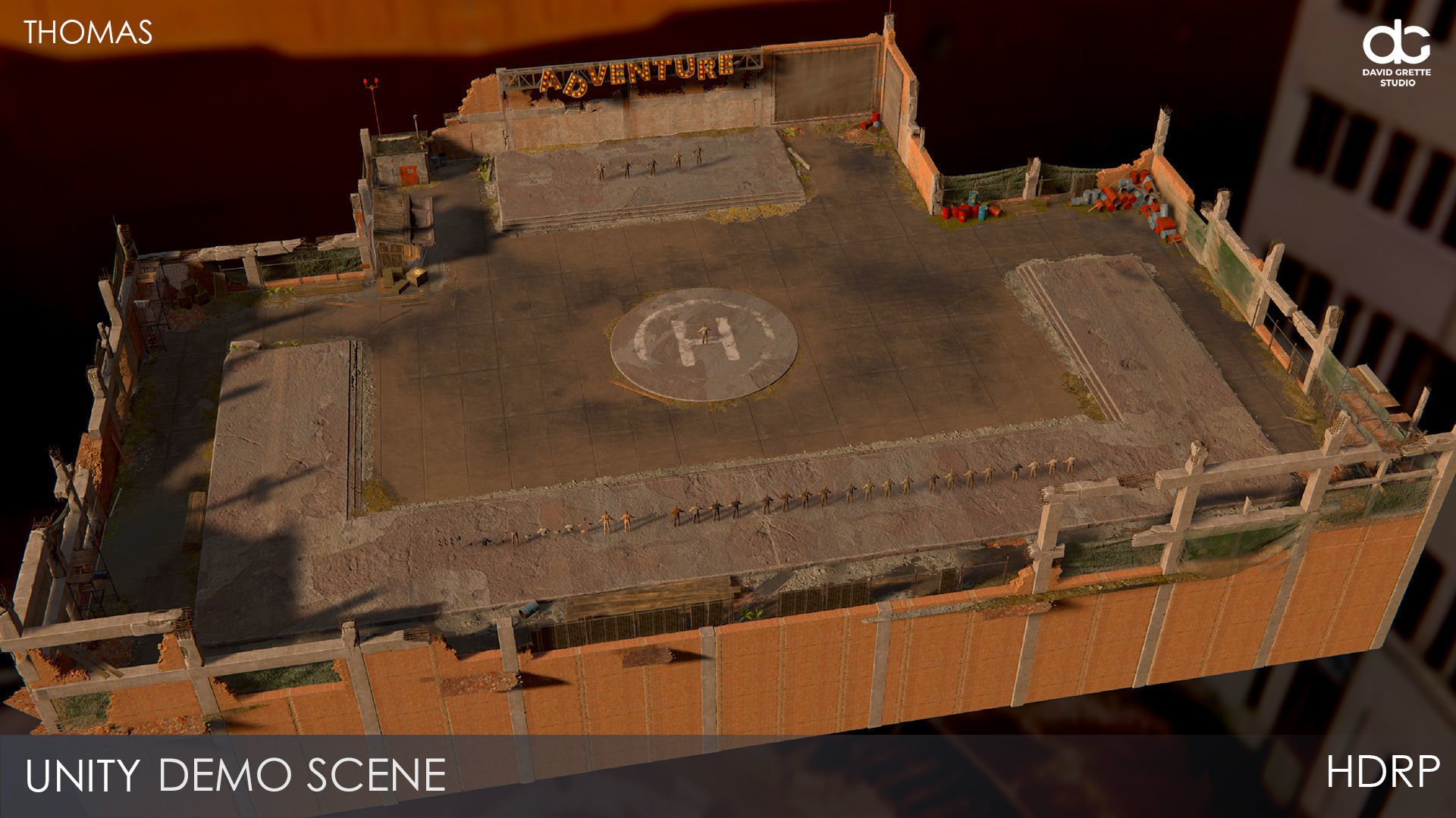 Adventure Character Thomas from Pack 1 Low-poly 3D model_40