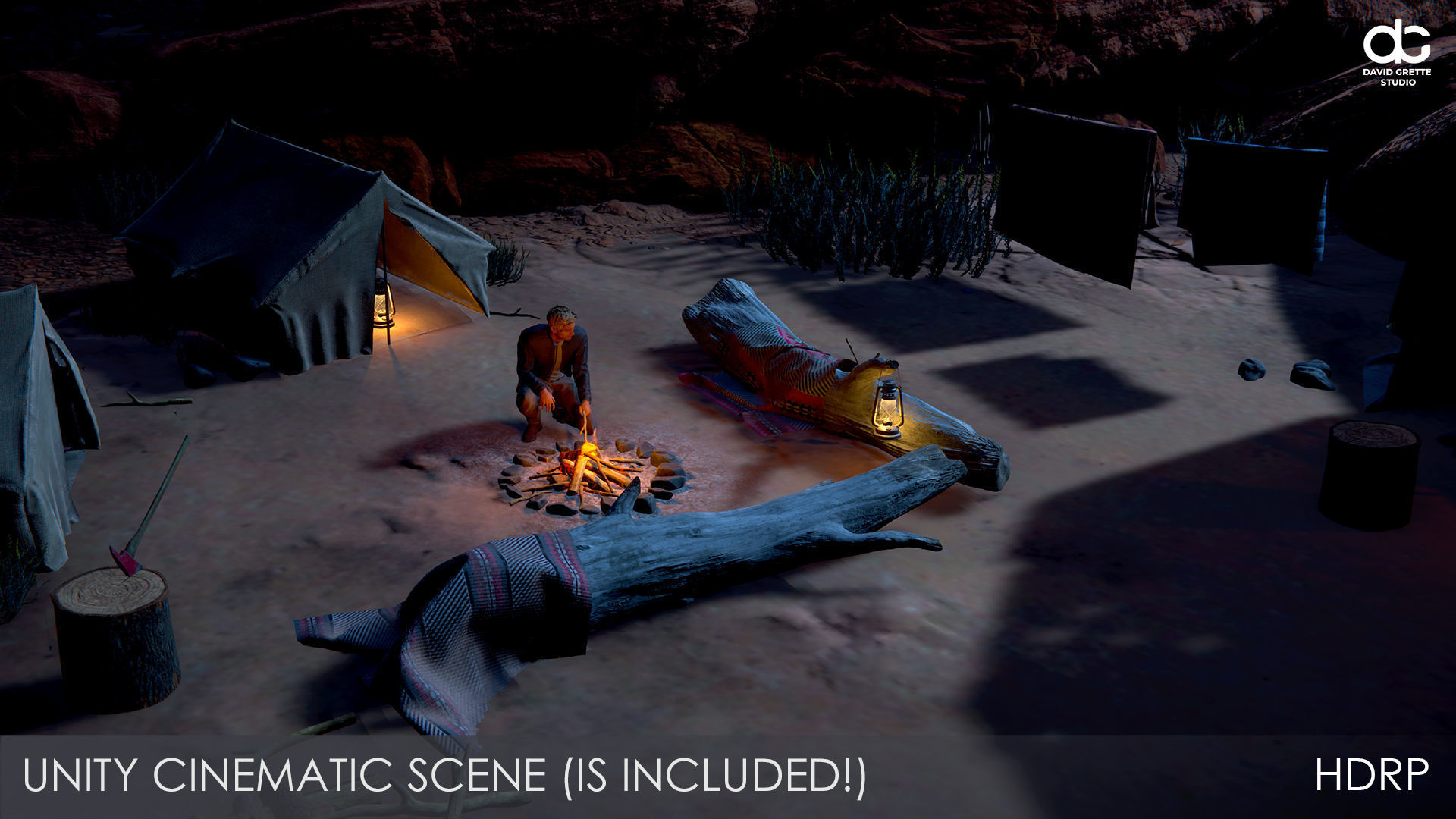 Adventure Character Thomas from Pack 1 Low-poly 3D model_27