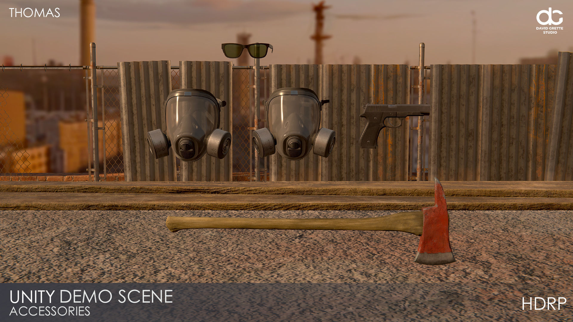 Adventure Character Thomas from Pack 1 Low-poly 3D model_34