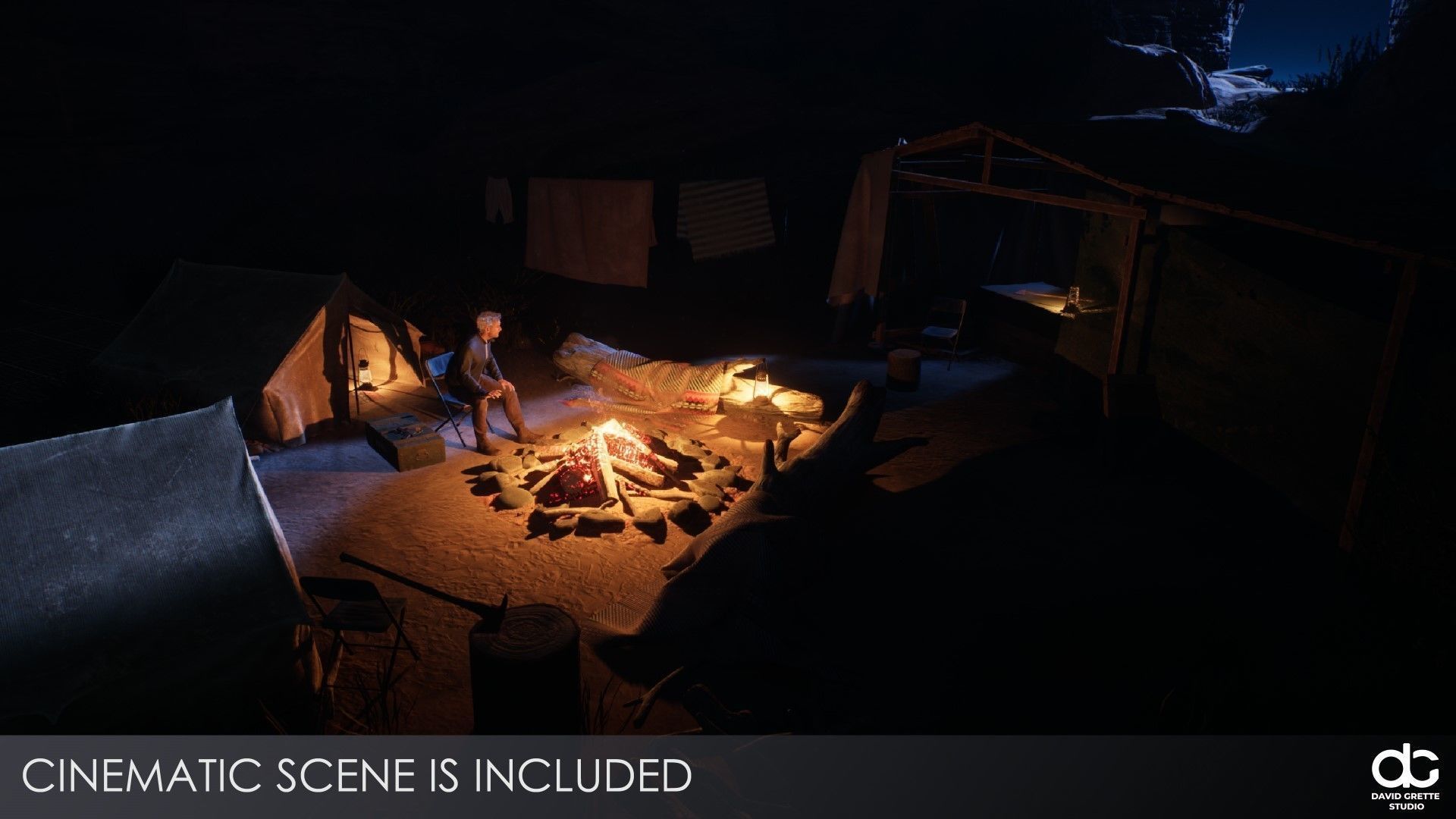 Adventure Character Thomas from Pack 1 Low-poly 3D model_9