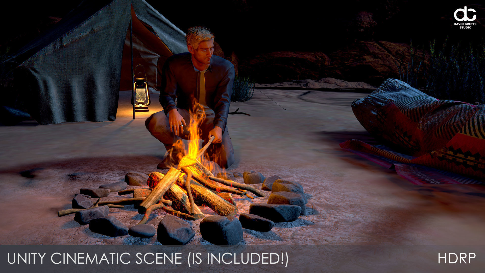 Adventure Character Thomas from Pack 1 Low-poly 3D model_28