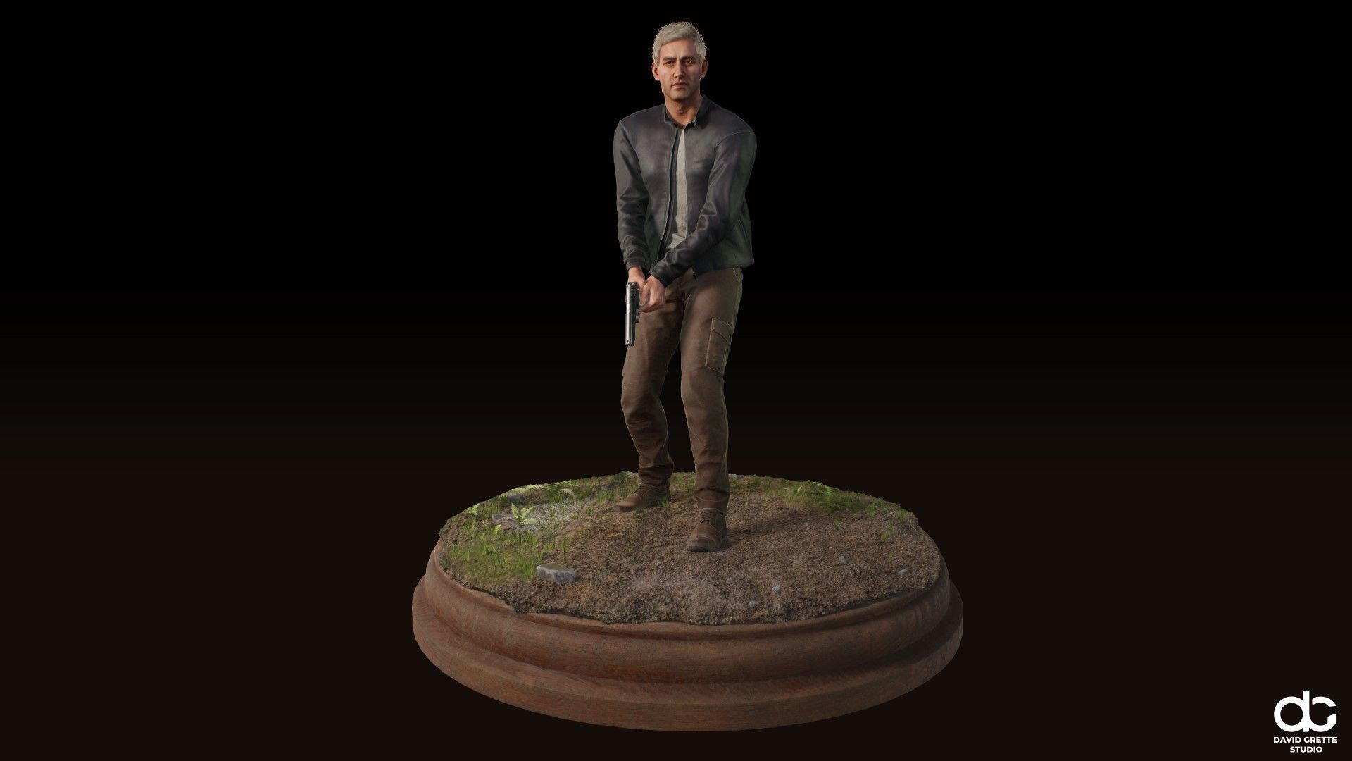 Adventure Character Thomas from Pack 1 Low-poly 3D model_26