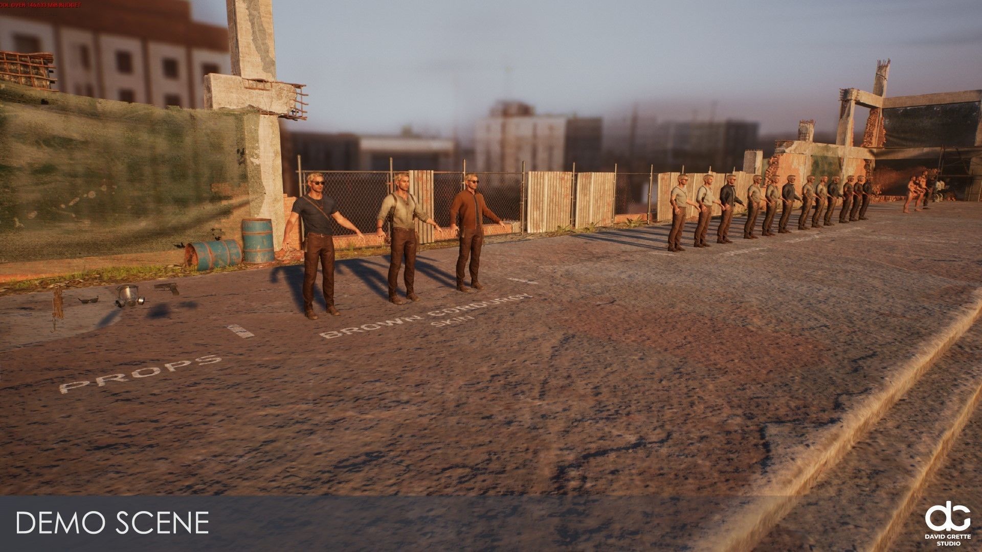 Adventure Character Thomas from Pack 1 Low-poly 3D model_24