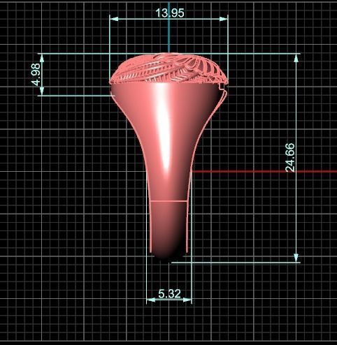 Attractive ring 3D print model_9