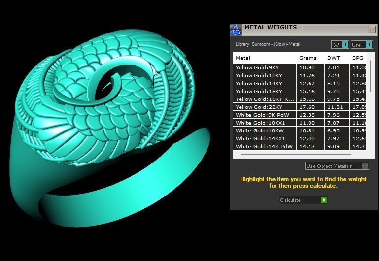 Attractive ring 3D print model_11