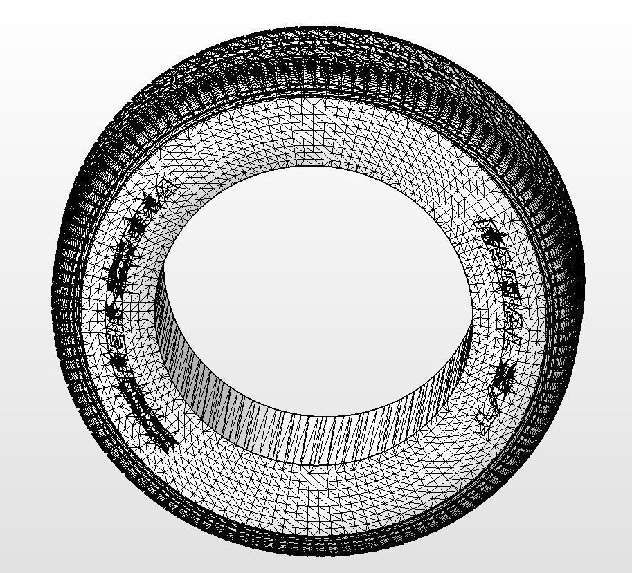 Set of tyres for scale models 3D print model_24