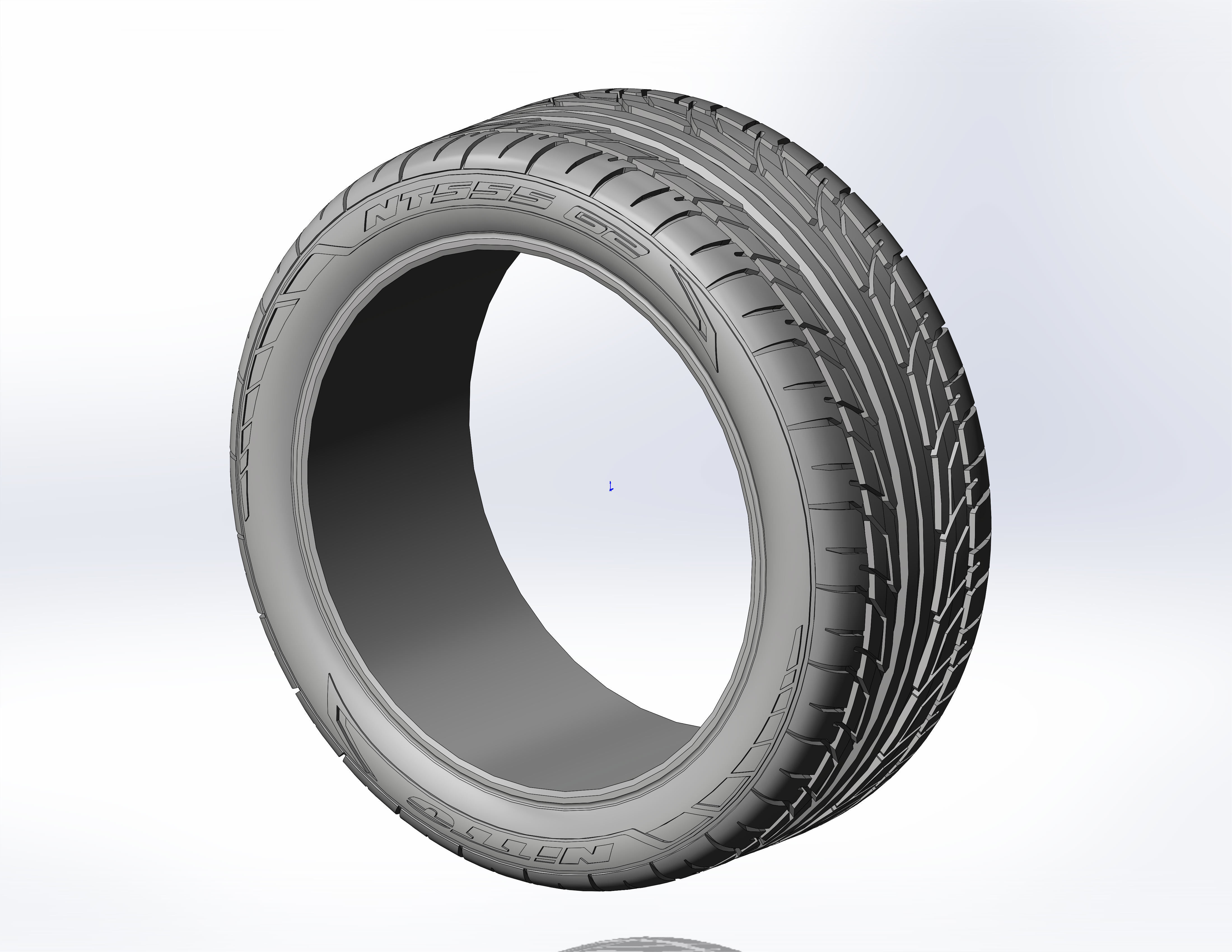 Set of tyres for scale models 3D print model_7