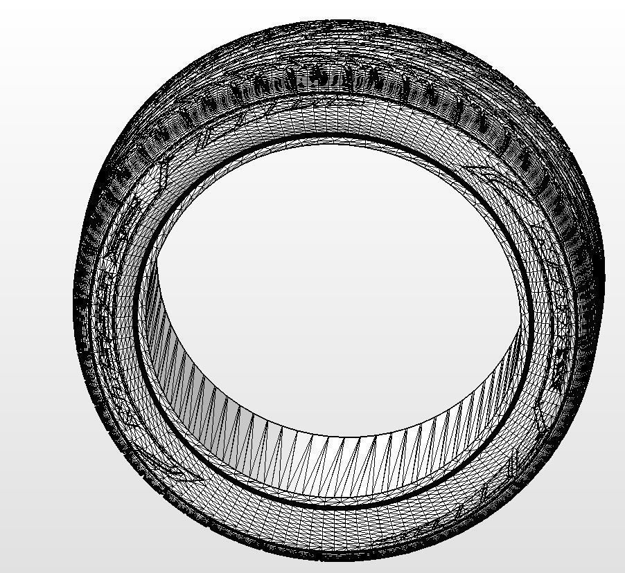 Set of tyres for scale models 3D print model_21