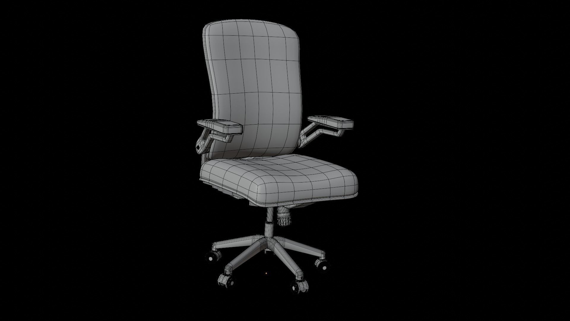 Office Chair 47 3D model_9