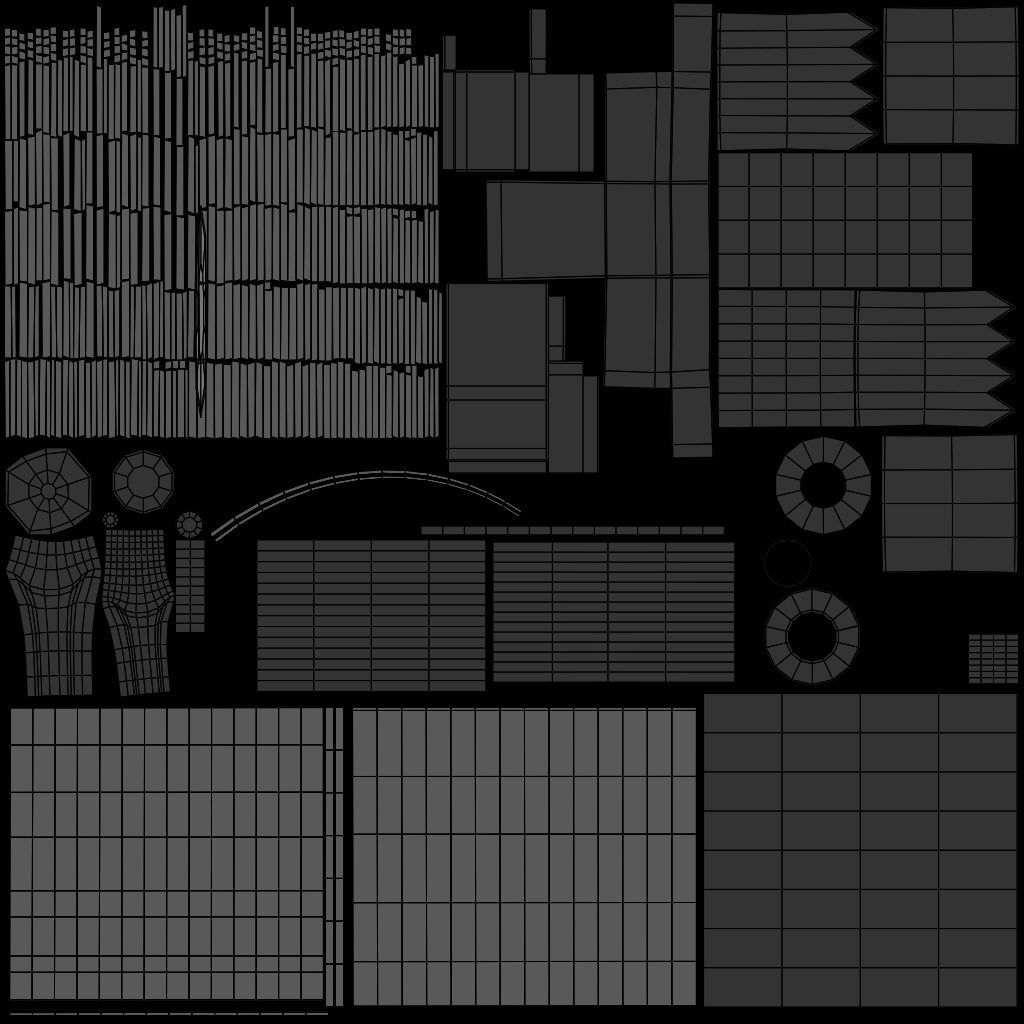 Nuclear Power Station 3D Model Low-poly 3D model_13