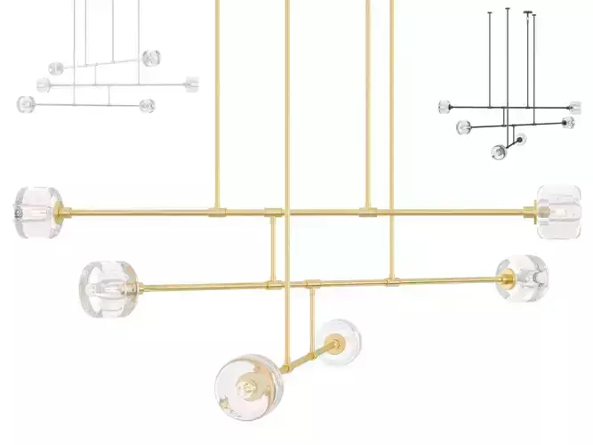 RH DEMARET MOBILE CHANDELIER