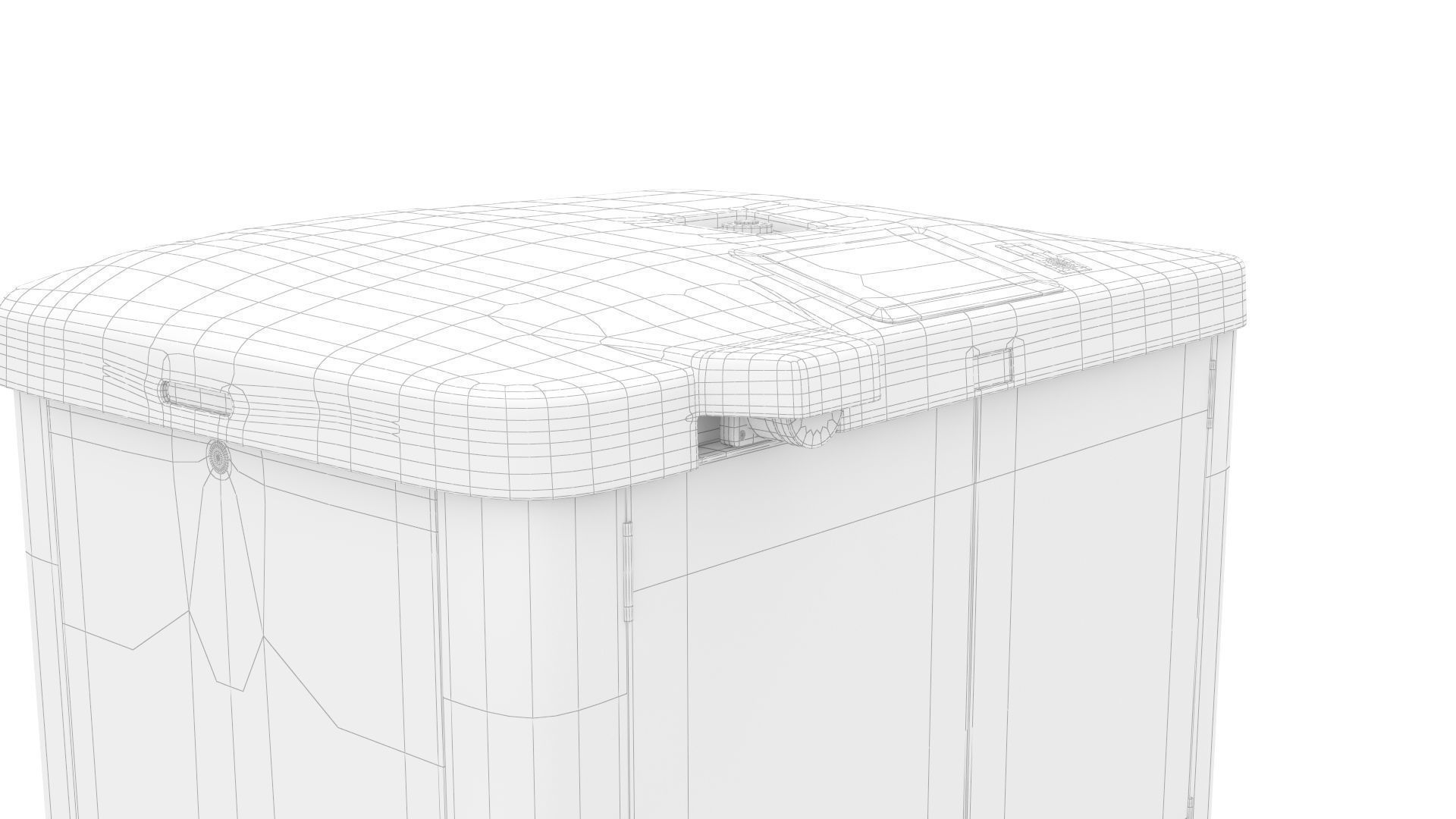 Aethon mobile delivery robots 3D model_11