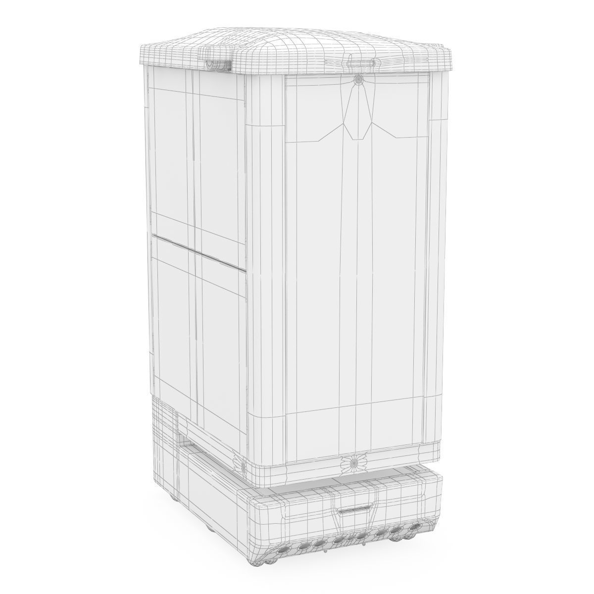 Aethon mobile delivery robots 3D model_15