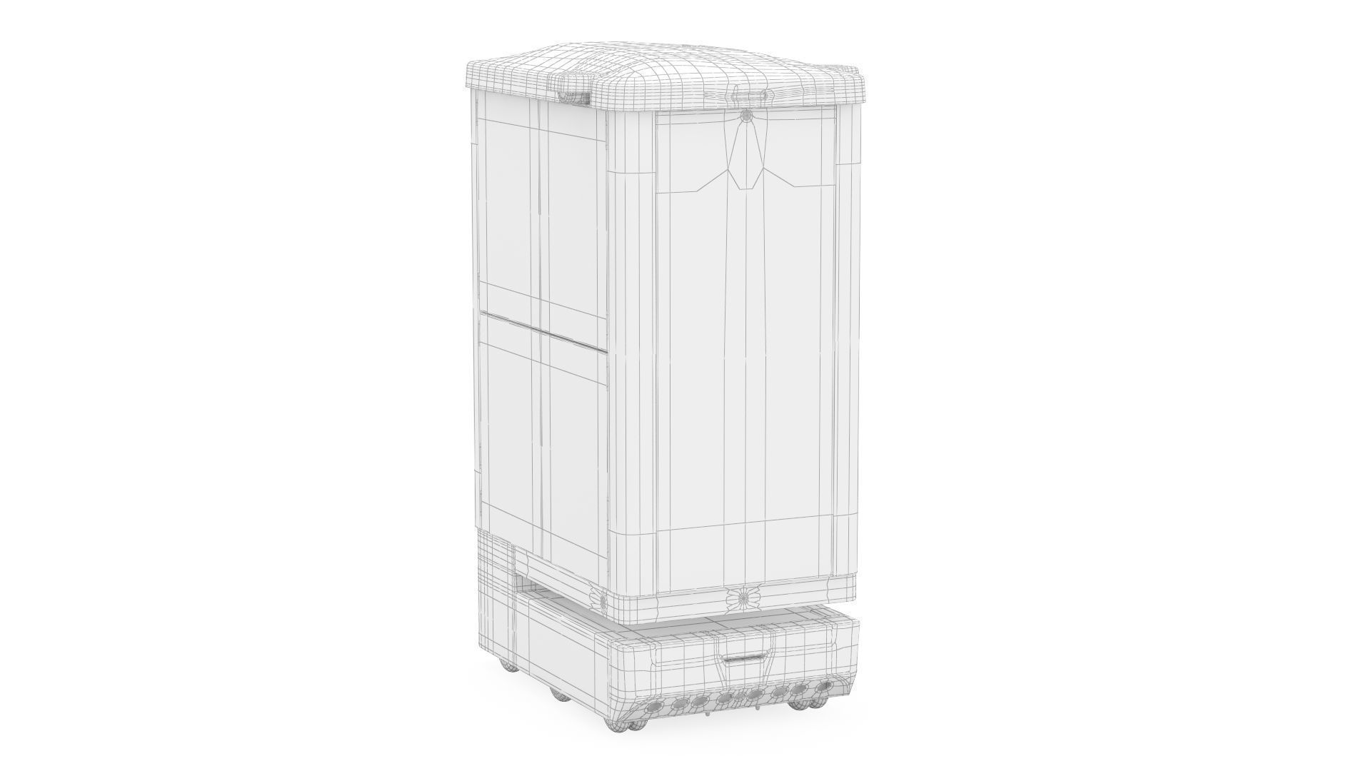 Aethon mobile delivery robots 3D model_2