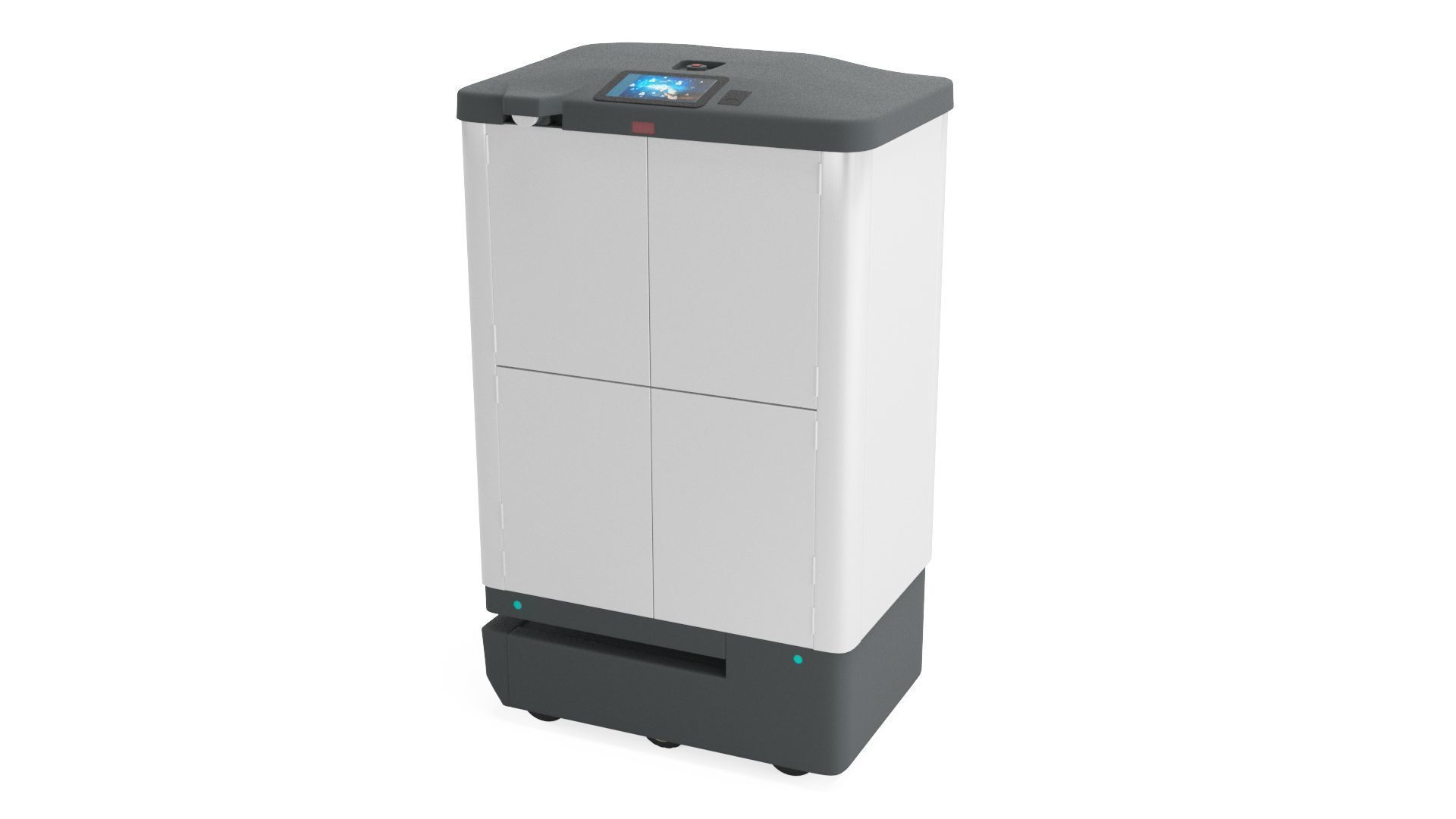 Aethon mobile delivery robots 3D model_8